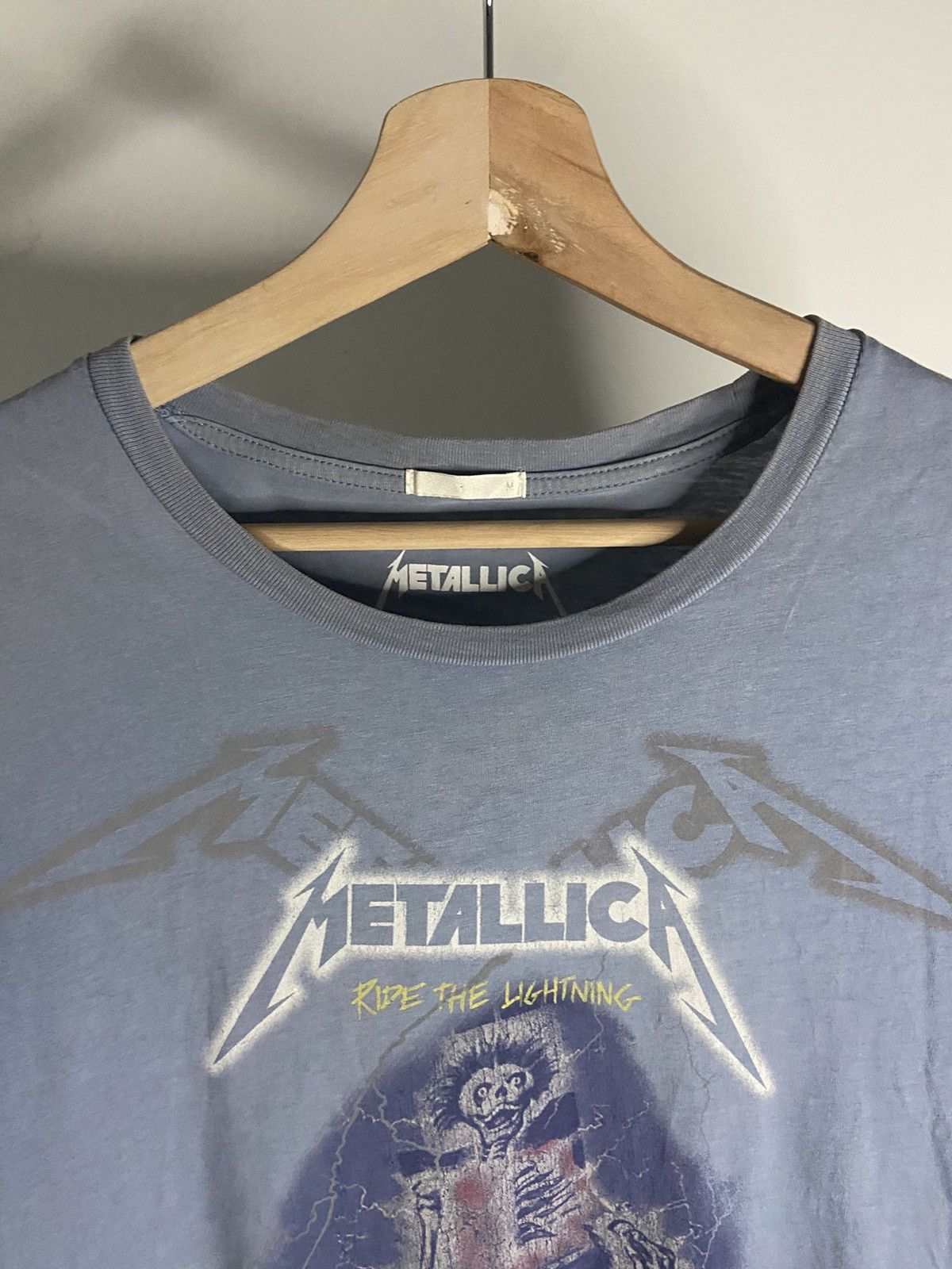 Band Tees × Metallica METALLICA RIDE THE LIGHTNING X BAND TEES😊😊❤️ Size US M / EU 48-50 / 2 - 5 Thumbnail