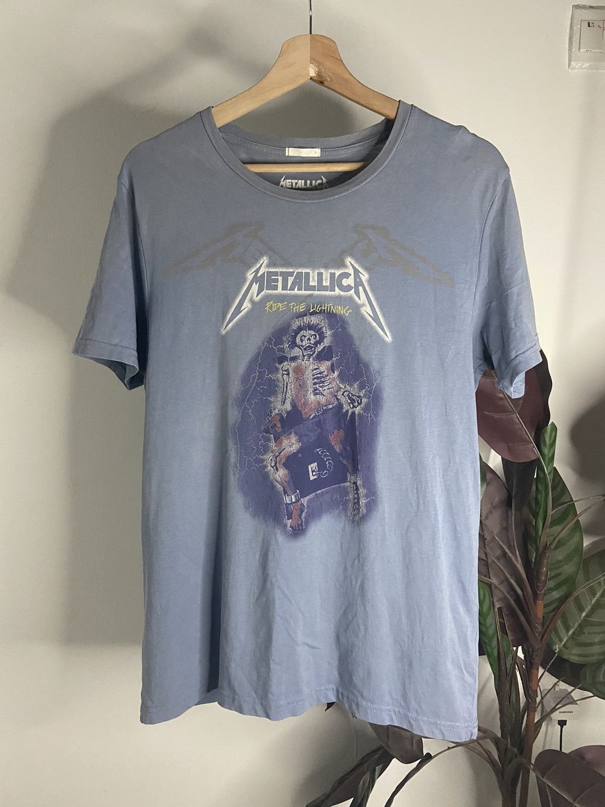 Band Tees × Metallica METALLICA RIDE THE LIGHTNING X BAND TEES😊😊❤️ Size US M / EU 48-50 / 2 - 1 Thumbnail