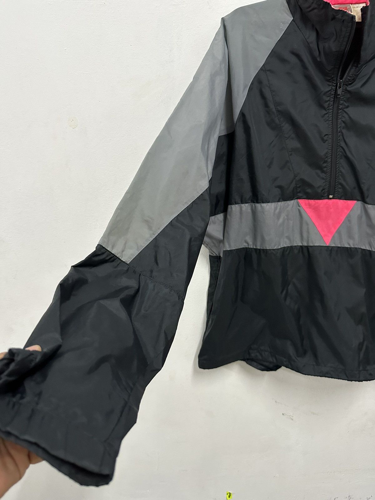 Nike × Vintage 90’s Nike Windbreaker Style Jacket Size US L / EU 52-54 / 3 - 4 Thumbnail