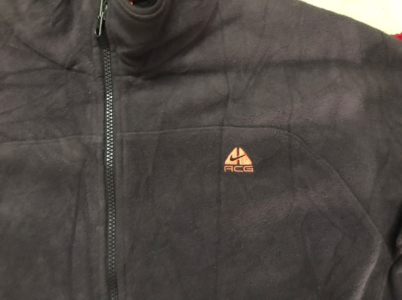 Nike 🔥Vintage🔥 Nike ACG Brown Fleece Jacket Size US L / EU 52-54 / 3 - 4 Thumbnail