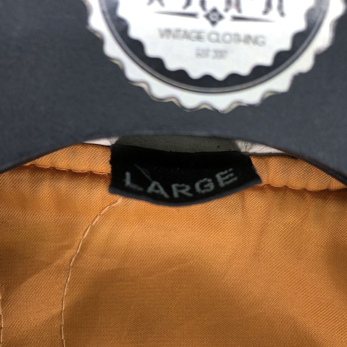 Vintage Vintage Varisity Jacket Leather Sleeve Fager Size US L / EU 52-54 / 3 - 14 Thumbnail