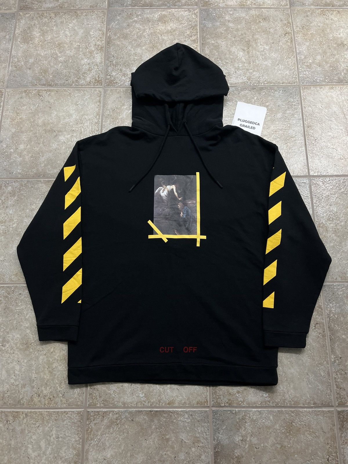 Off white annunciation hoodie on sale