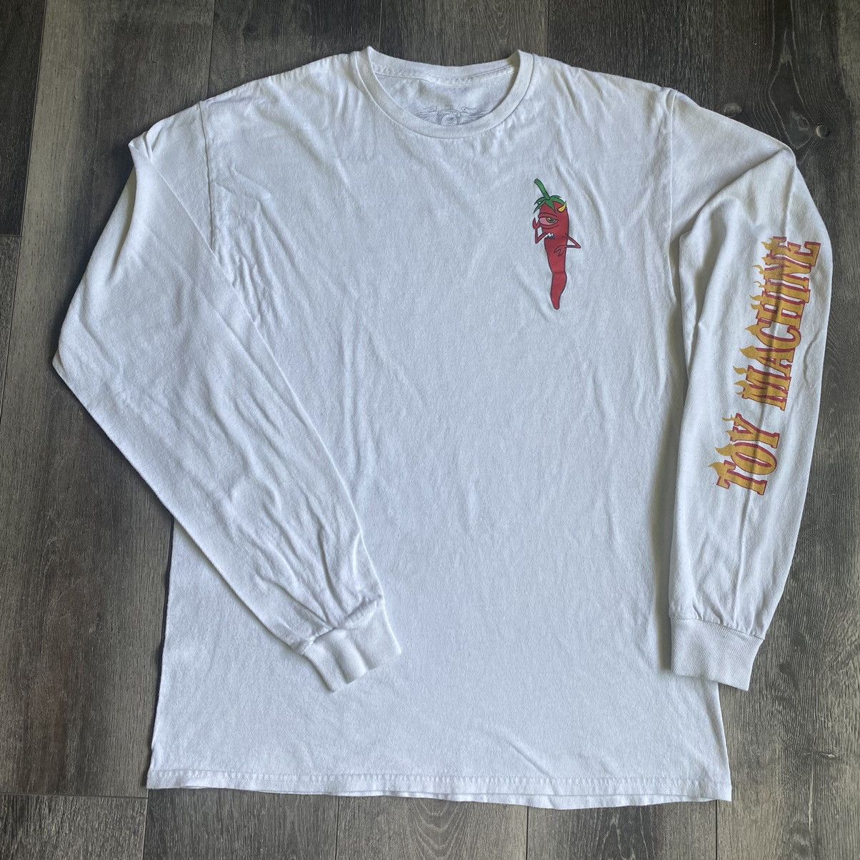 Toy Machine Vintage Toy Machine Skateboards Pepper TM Long Sleeve Tee Size US M / EU 48-50 / 2 - 2 Thumbnail
