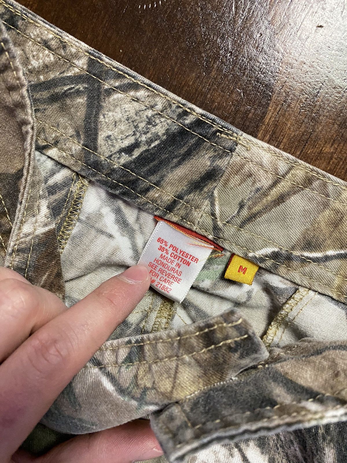 Vintage Vintage Realtree camo cargo Pants multi pockets bondage 33 Size US 33 - 7 Thumbnail