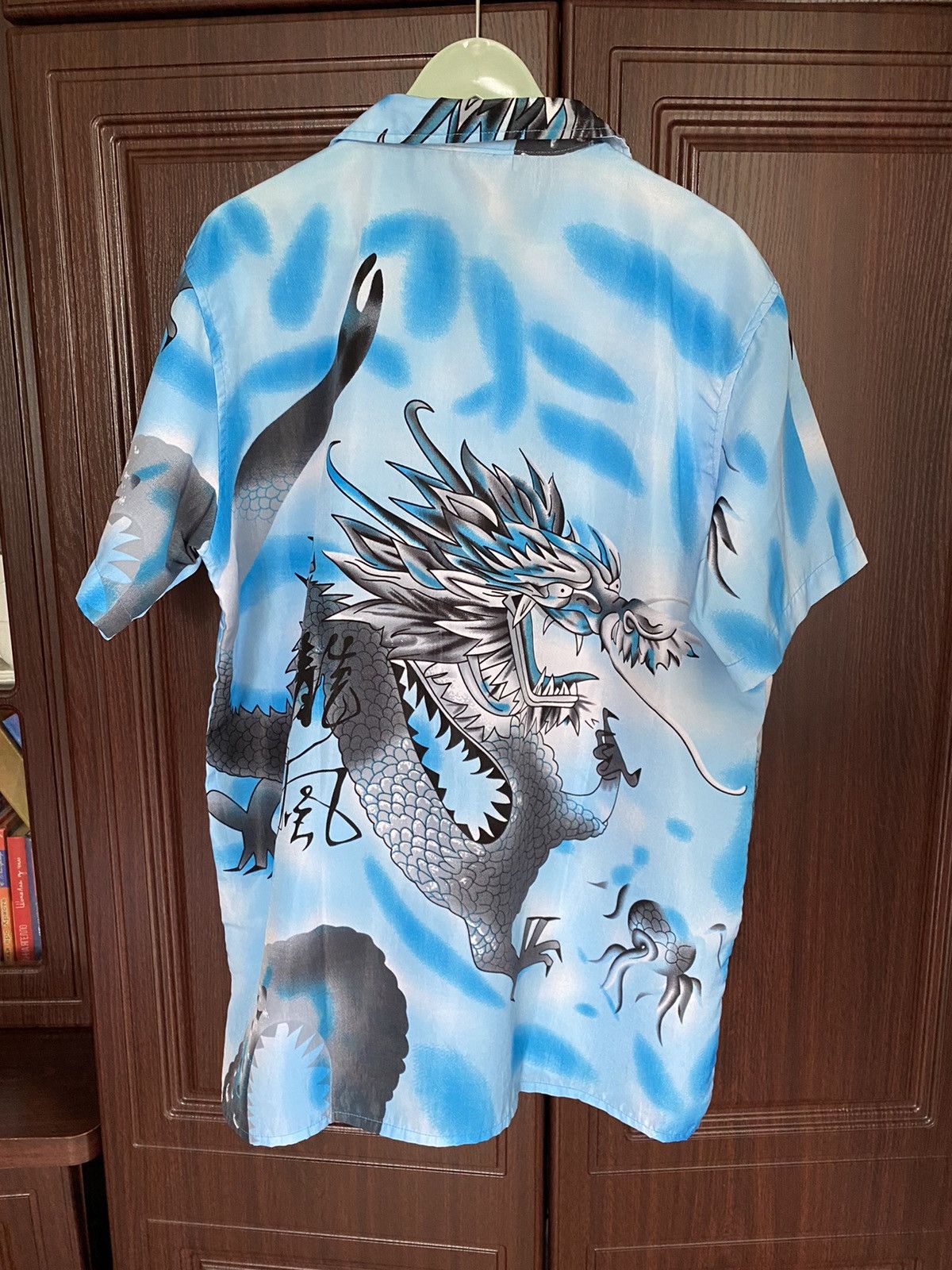Japanese Brand Y2K Dragon Hawaiian Crazy Shirt Japanese Style Vintage Aloha Size US XL / EU 56 / 4 - 3 Thumbnail