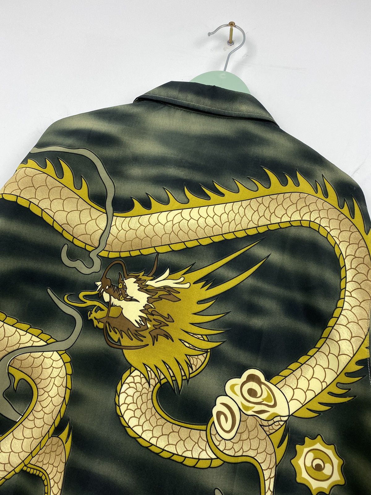 Japanese Brand Y2K Dragon Hawaiian Crazy Shirt Japanese Style Vintage Aloha Size US L / EU 52-54 / 3 - 6 Thumbnail