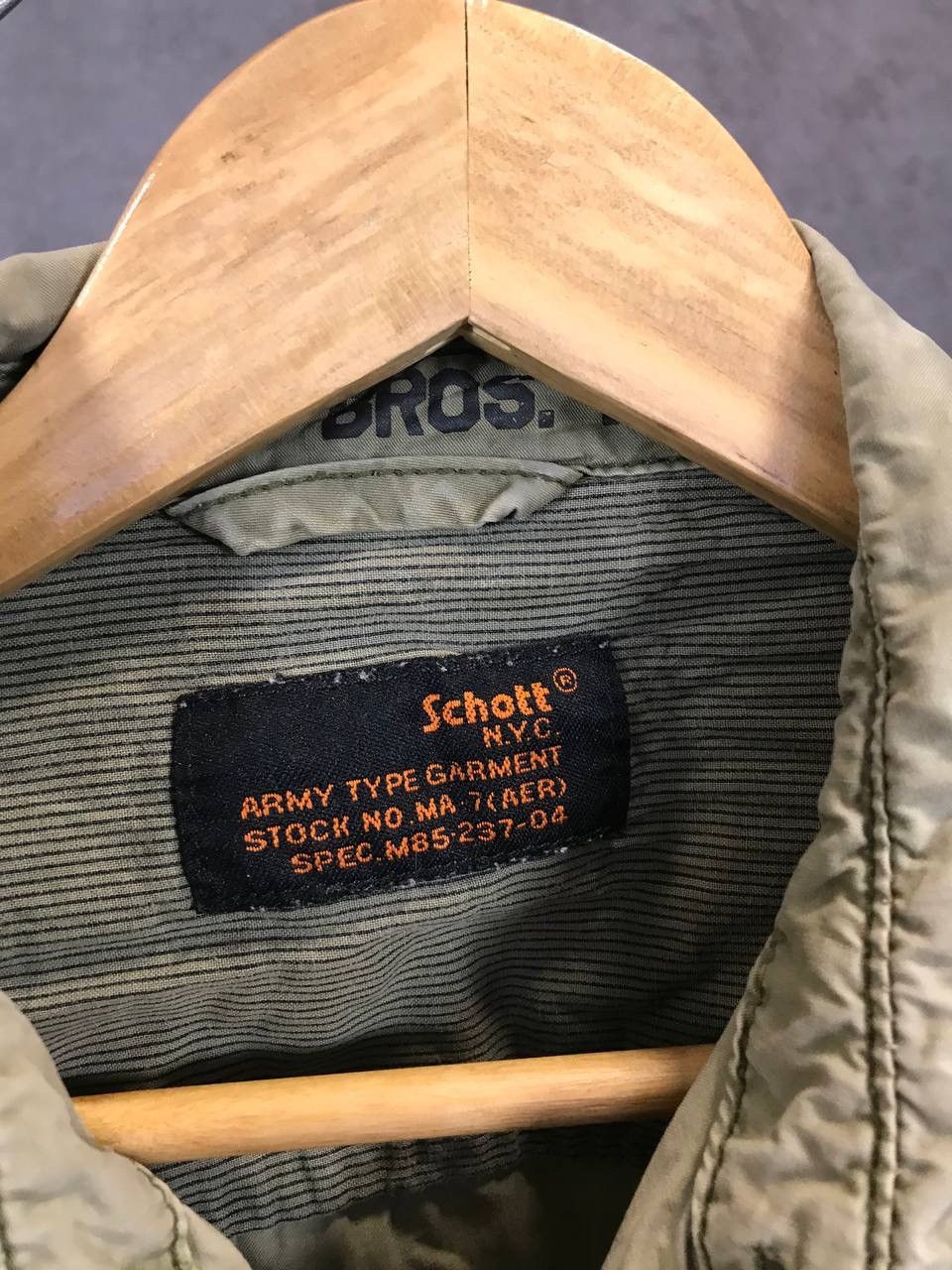 Schott Schott vintage army shirt Size US L / EU 52-54 / 3 - 4 Thumbnail