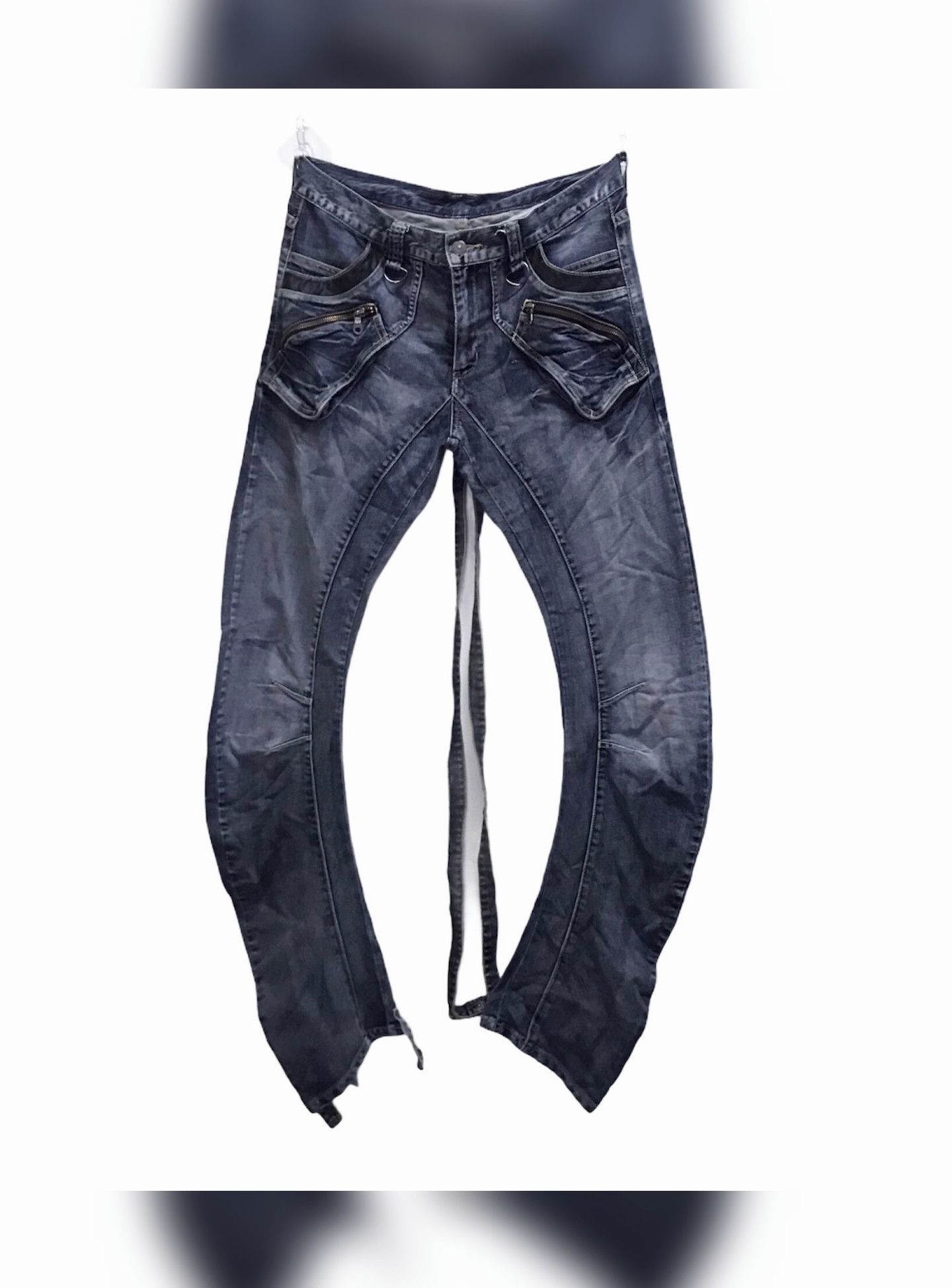 PPFM VINTAGE 90s PPFM SEDITIONARIES X PUNK STYLE JEANS Size US 33 - 1 Thumbnail