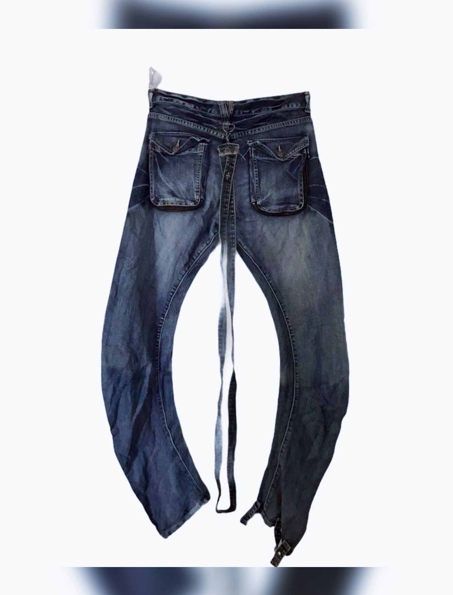 PPFM VINTAGE 90s PPFM SEDITIONARIES X PUNK STYLE JEANS Size US 33 - 2 Thumbnail