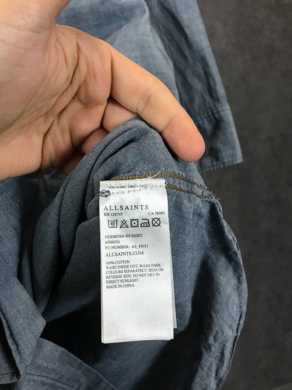 Allsaints Allsaints 3/4 sleeve shirt Size US M / EU 48-50 / 2 - 5 Thumbnail