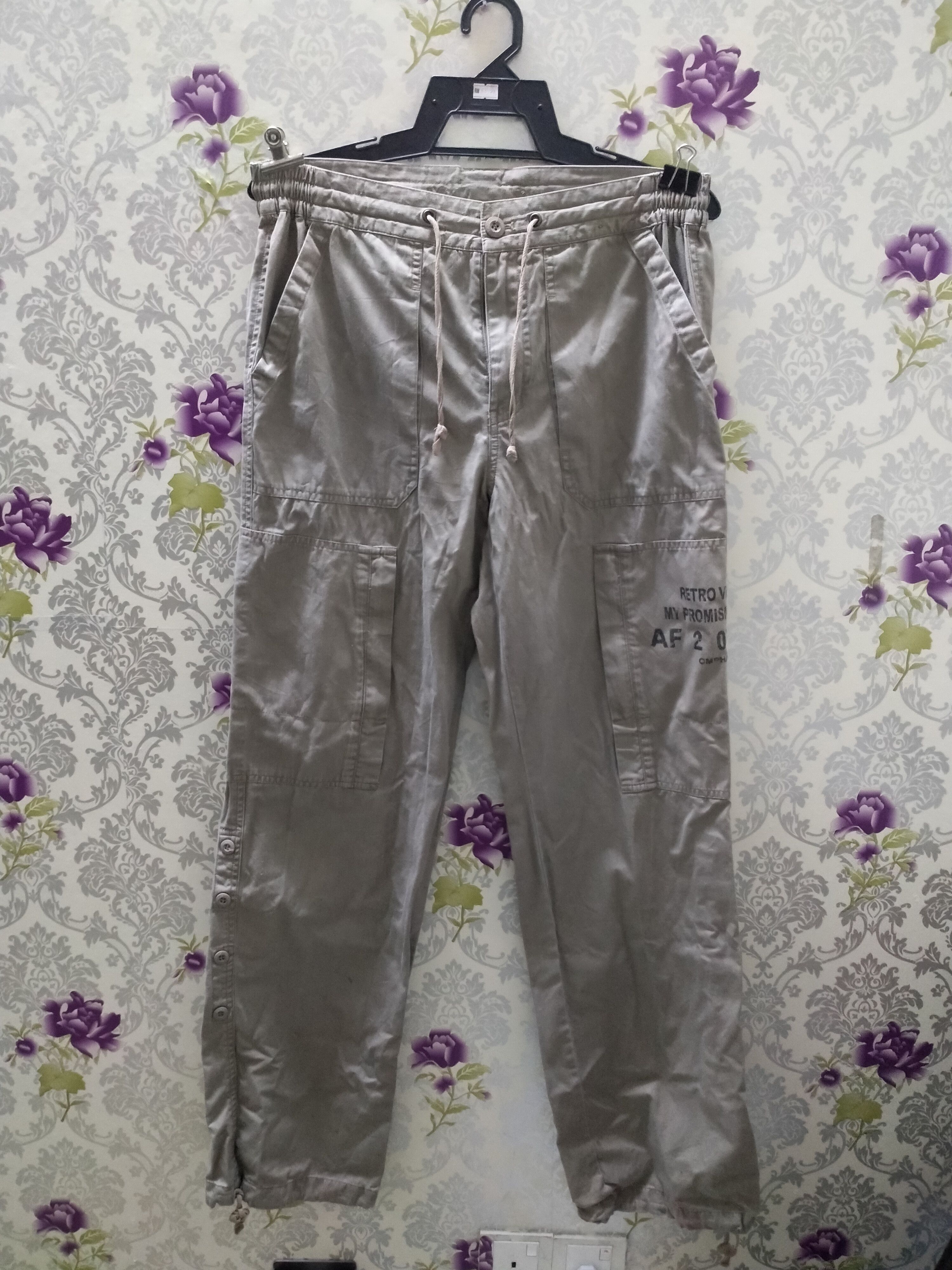 Issey Miyake OMPHALOS RETRO VINTAGE CARGO MULTI POCKET ZIP Size US 31 - 1 Thumbnail