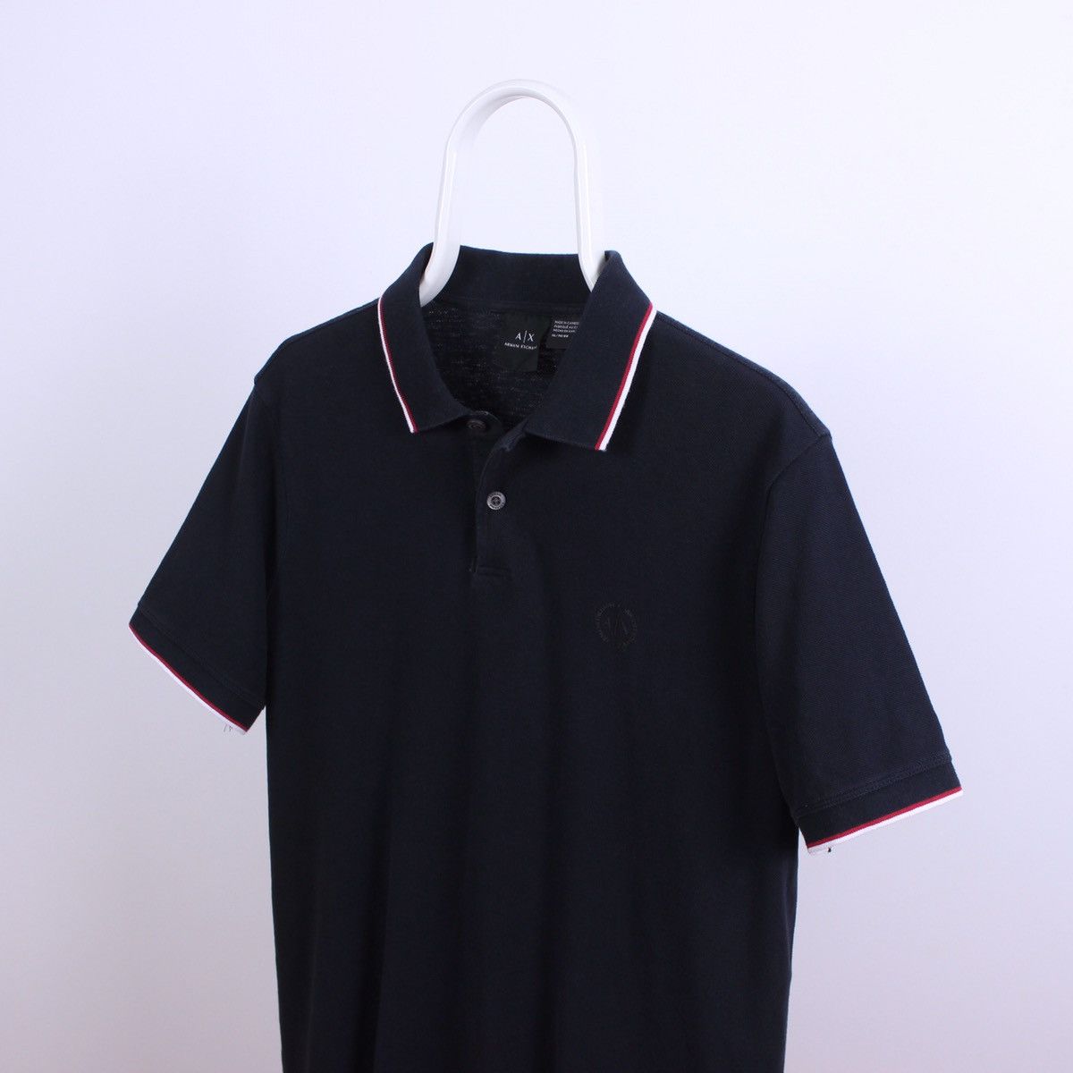 Armani Armani Exchange Short Sleeve Polo Size US XL / EU 56 / 4 - 1 Thumbnail