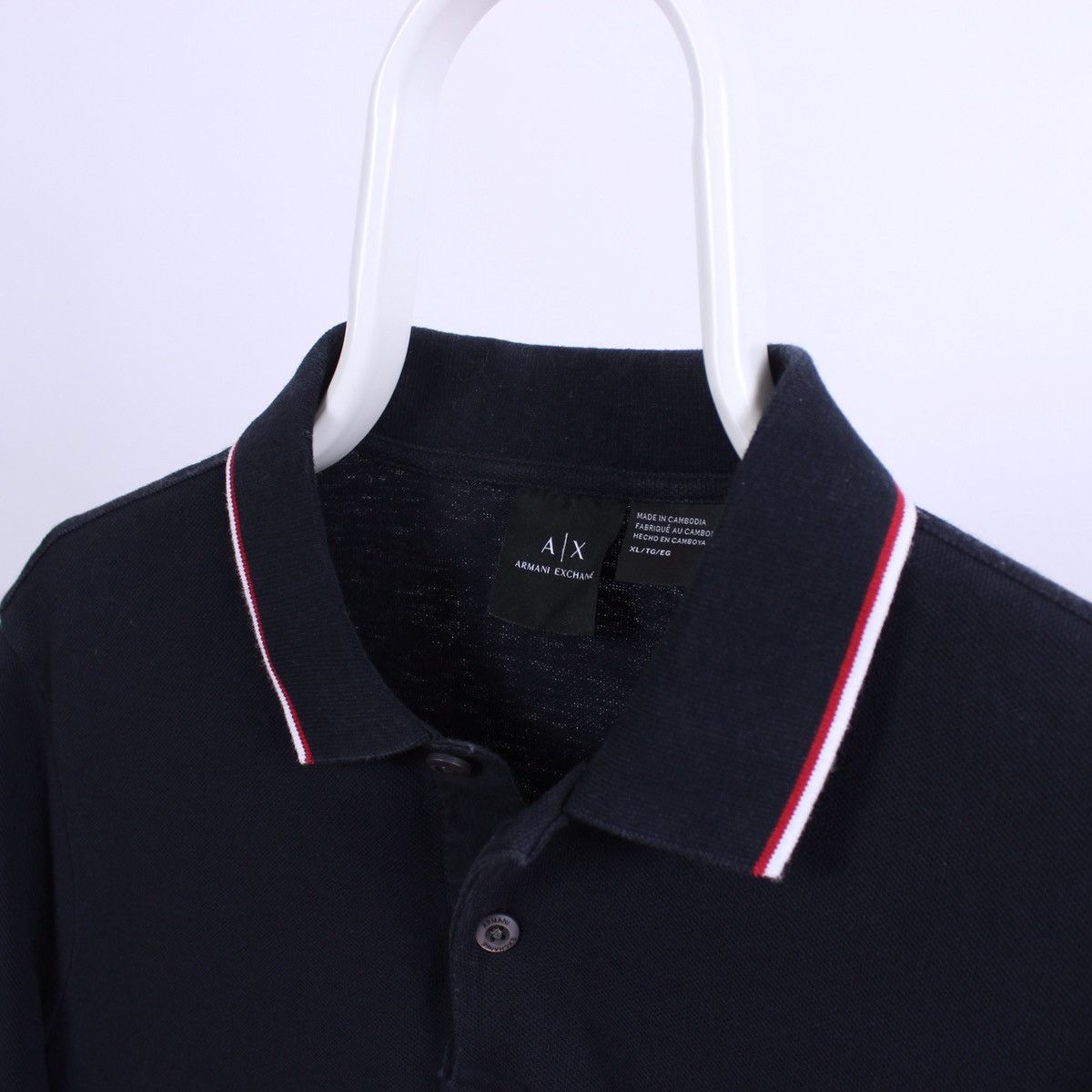 Armani Armani Exchange Short Sleeve Polo Size US XL / EU 56 / 4 - 3 Thumbnail
