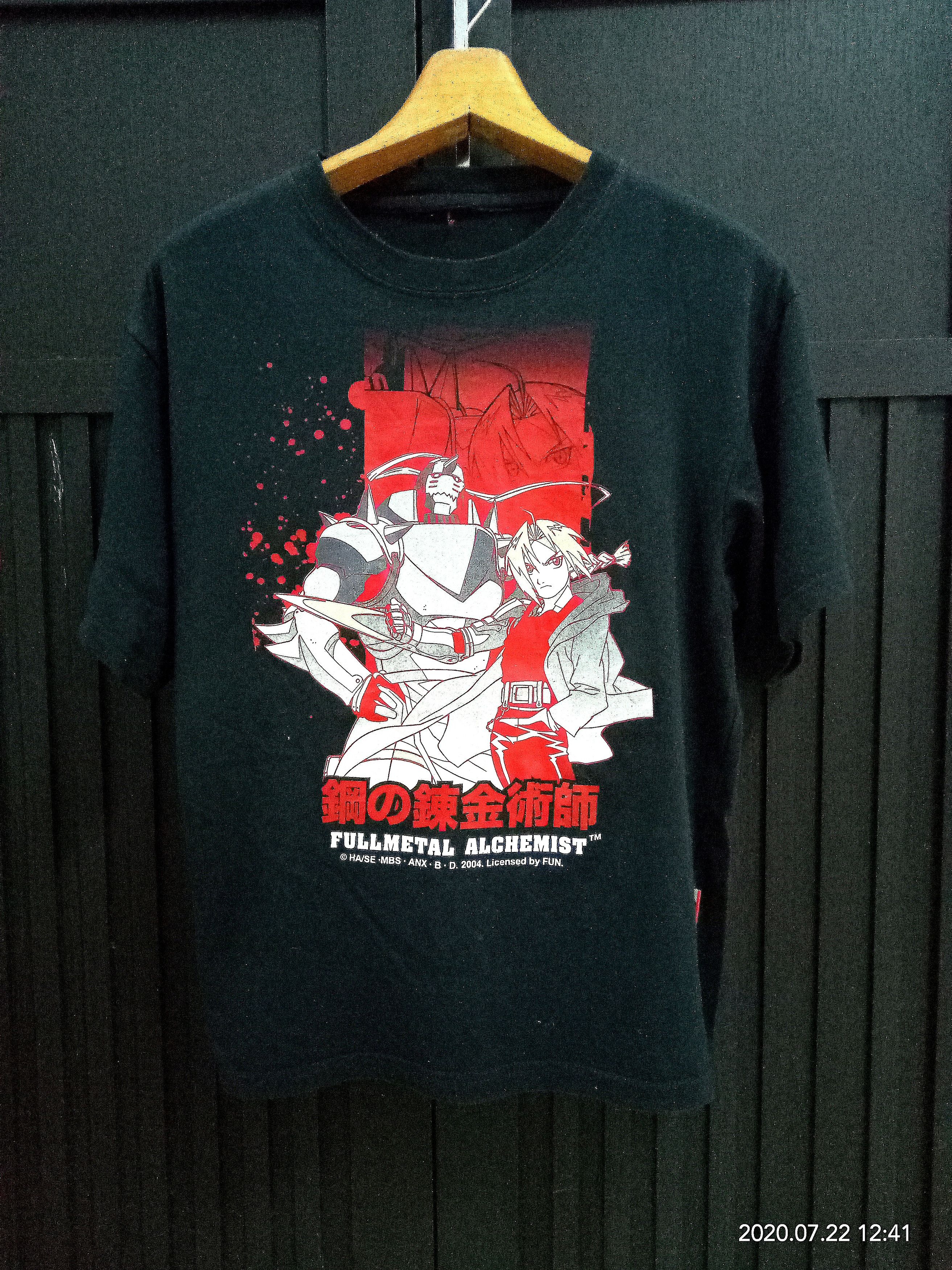 Cartoon Network Vintage Fullmetal Alchemist 2004 by Madman Anime Manga Size US M / EU 48-50 / 2 - 1 Thumbnail