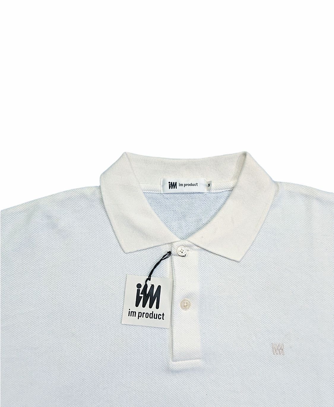 Issey Miyake GRAIL♠️80s SUPER RARE DEADSTOCK ISSEY MIYAKE POLO SHIRT Size US L / EU 52-54 / 3 - 4 Thumbnail