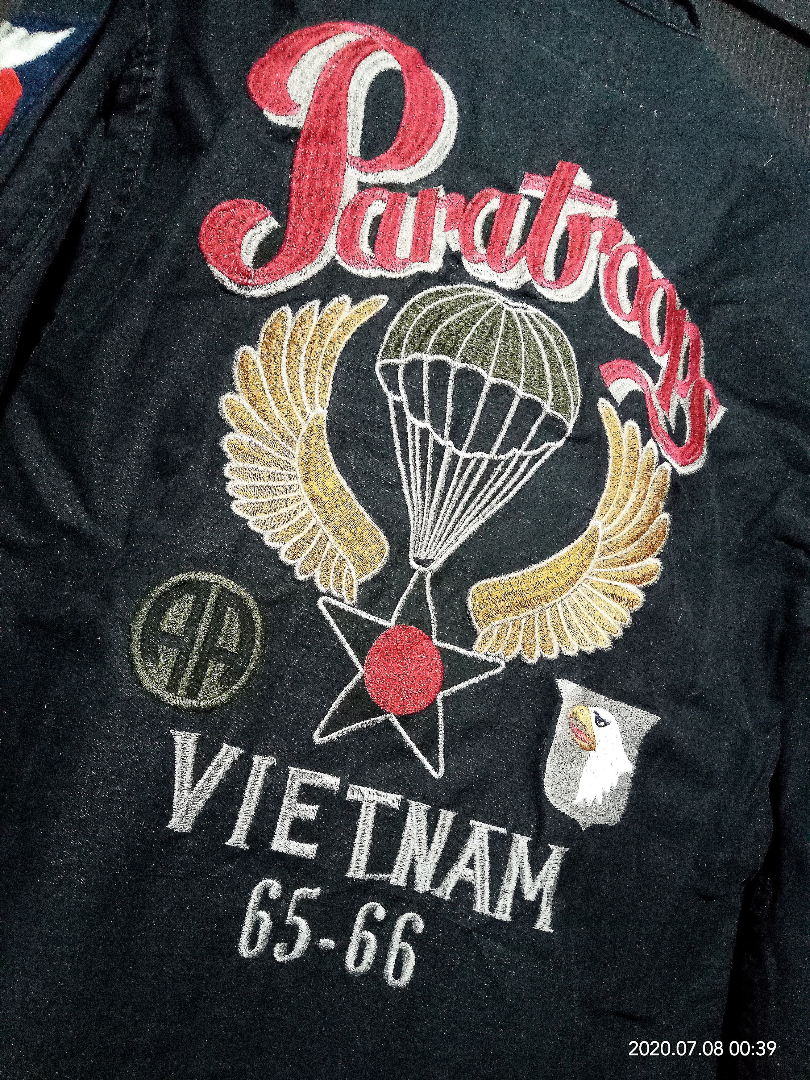 Avirex Vintage Avirex Paratroop Vietnam Embroidery Fashion WWI Size US S / EU 44-46 / 1 - 5 Thumbnail