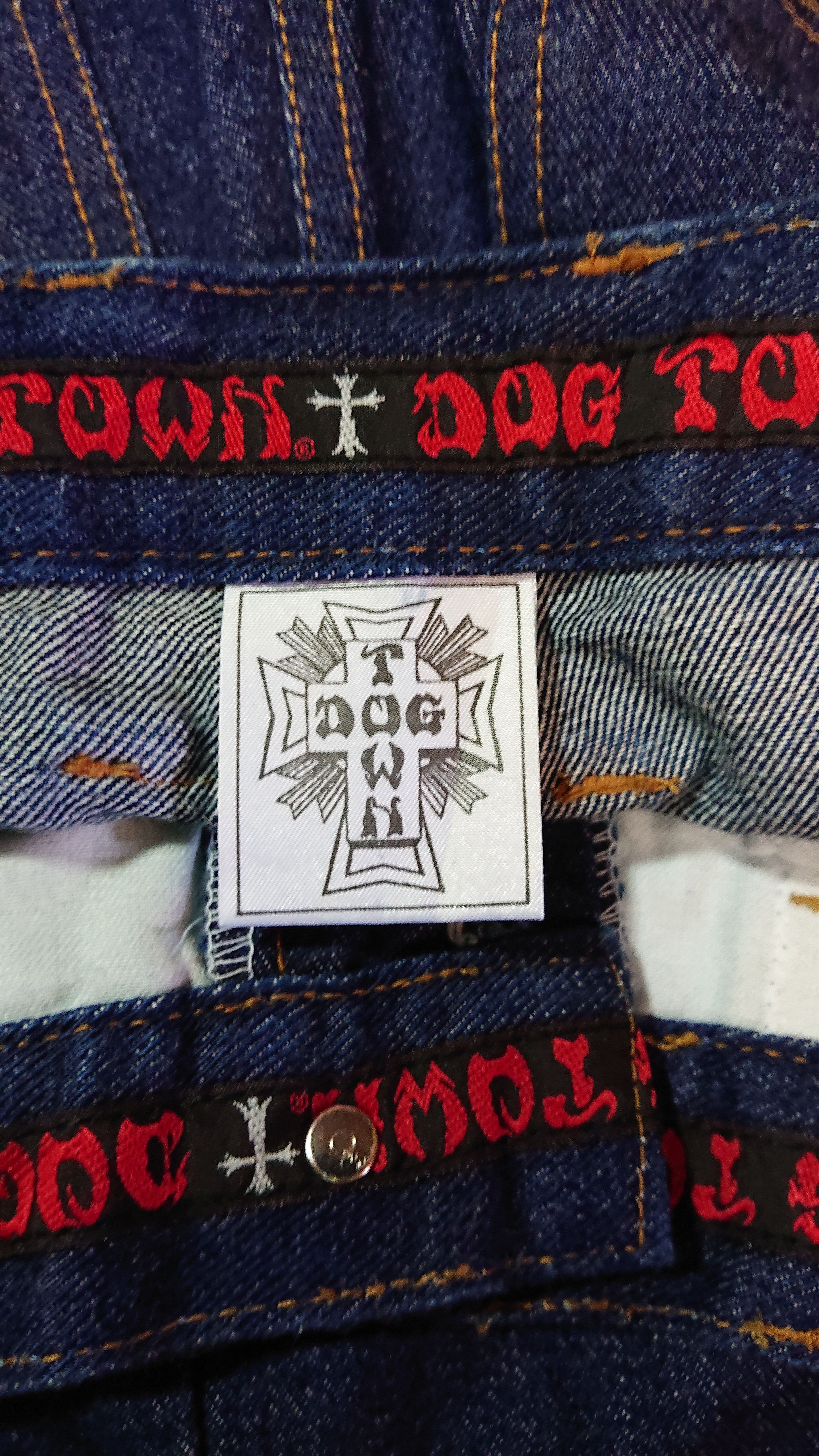 Dogtown VINTAGE RARE OG 90s DOGTOWN SKATE CARPENTER JEANS Size US 32 / EU 48 - 11 Thumbnail
