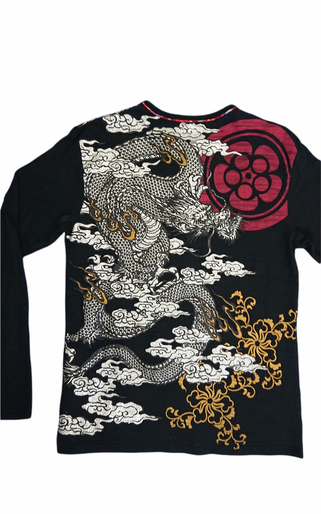 Japanese Brand VINTAGE 90S JAPANESE TRADITION SUKAJAN TSHIRT X DRAGON Size US M / EU 48-50 / 2 - 4 Thumbnail