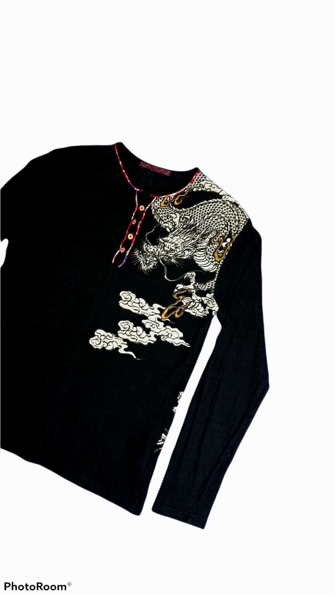 Japanese Brand VINTAGE 90S JAPANESE TRADITION SUKAJAN TSHIRT X DRAGON Size US M / EU 48-50 / 2 - 2 Thumbnail