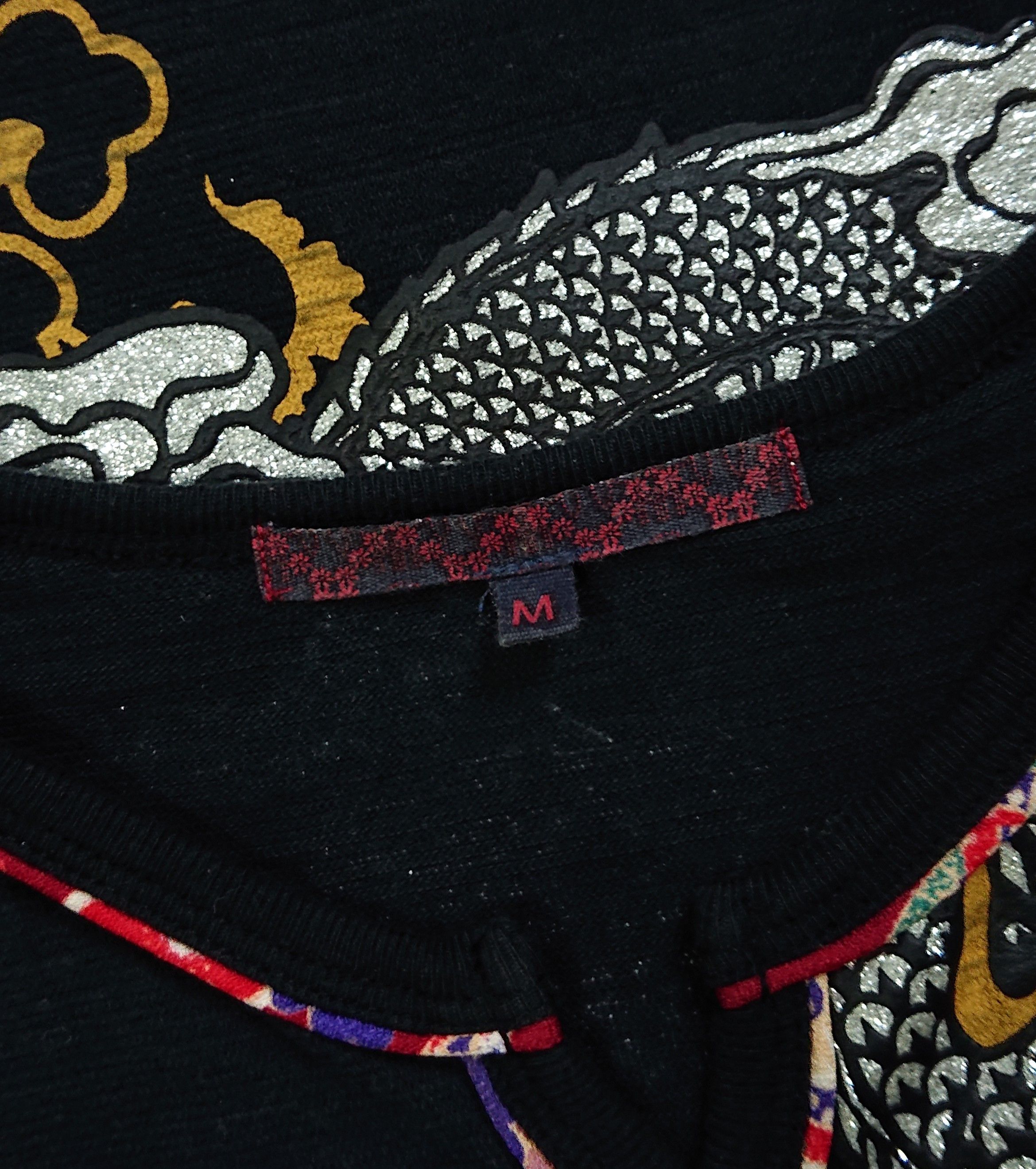 Japanese Brand VINTAGE 90S JAPANESE TRADITION SUKAJAN TSHIRT X DRAGON Size US M / EU 48-50 / 2 - 8 Thumbnail
