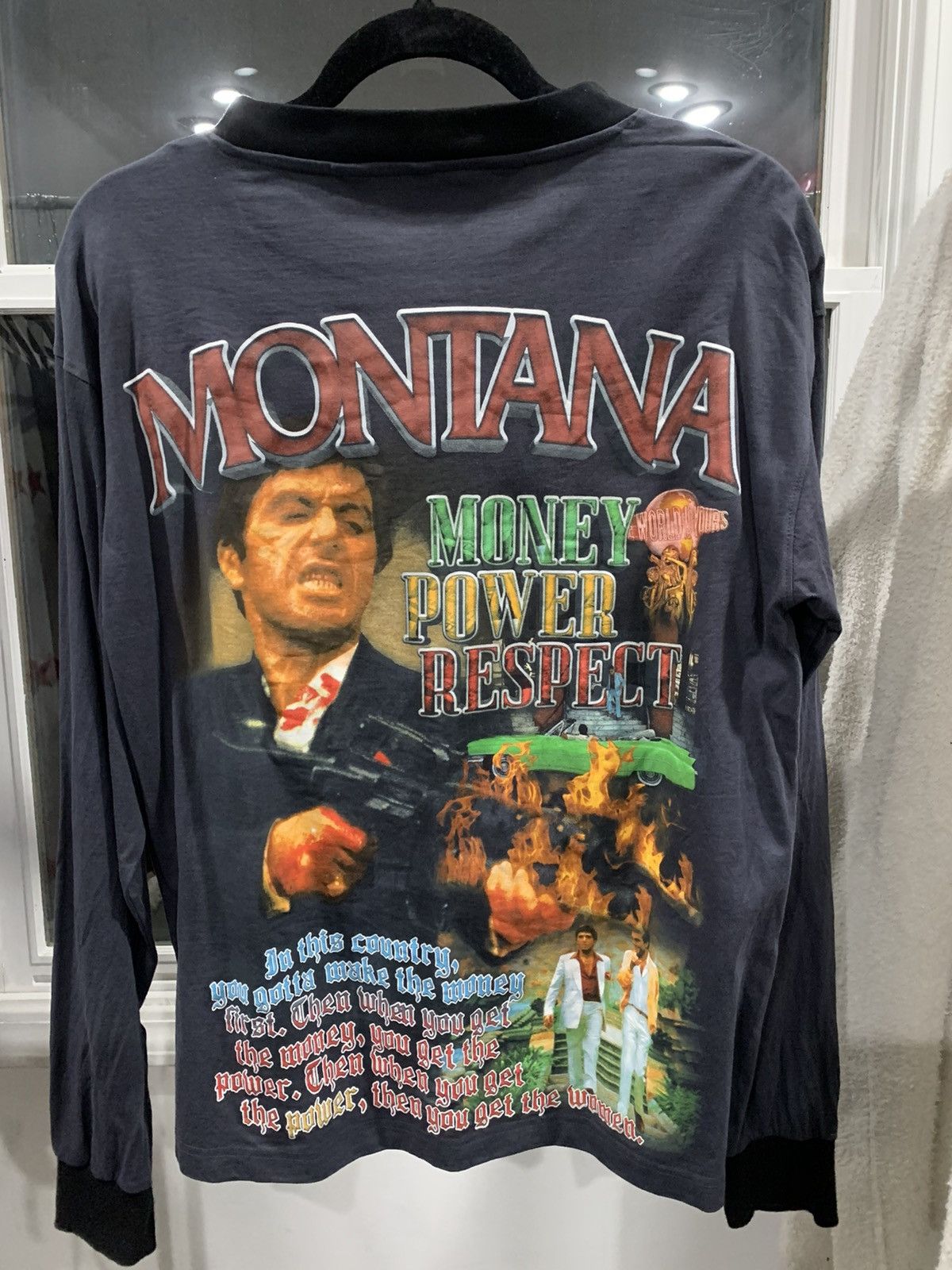 Marino Morwood Exclusive Marino Morwood Scarface vintage tee Size US M / EU 48-50 / 2 - 2 Thumbnail