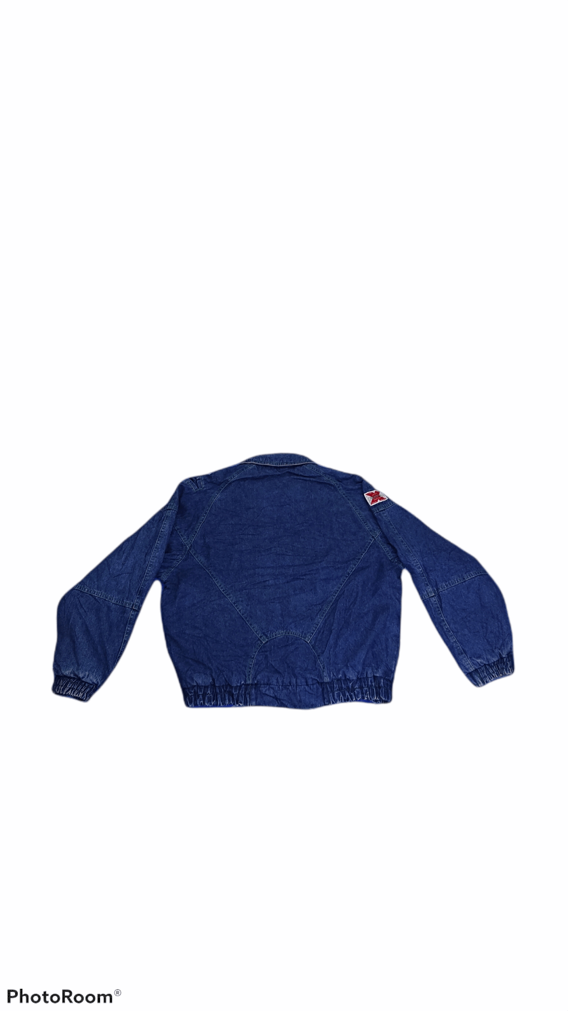 Other VINTAGE RARE 80s BOBSON FLY BOMBER JACKET Denim Size US XL / EU 56 / 4 - 2 Thumbnail