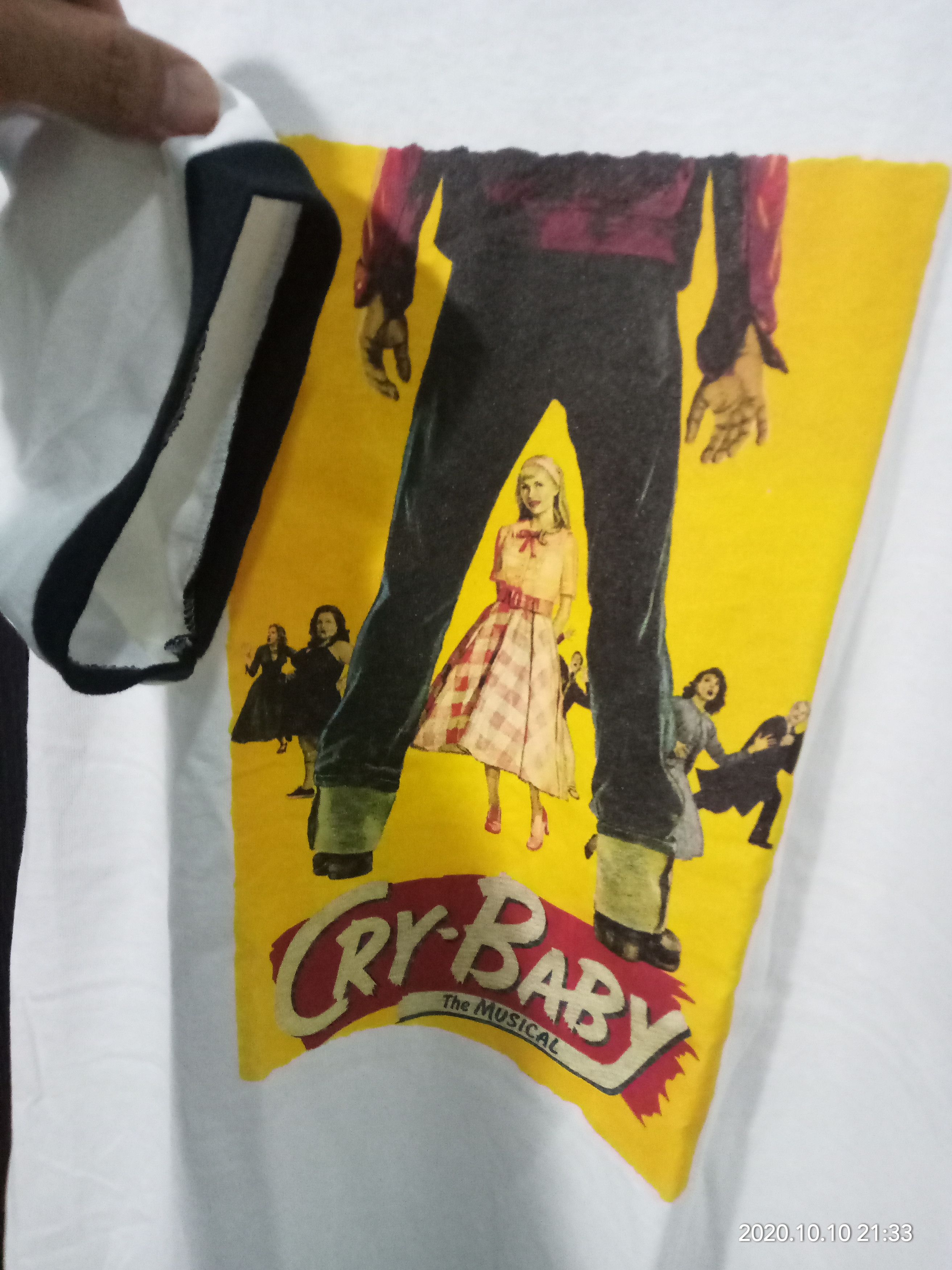 Vintage Vintage Cry Baby The Musical Johnny Deep Fashion movie 90s Size US M / EU 48-50 / 2 - 2 Thumbnail