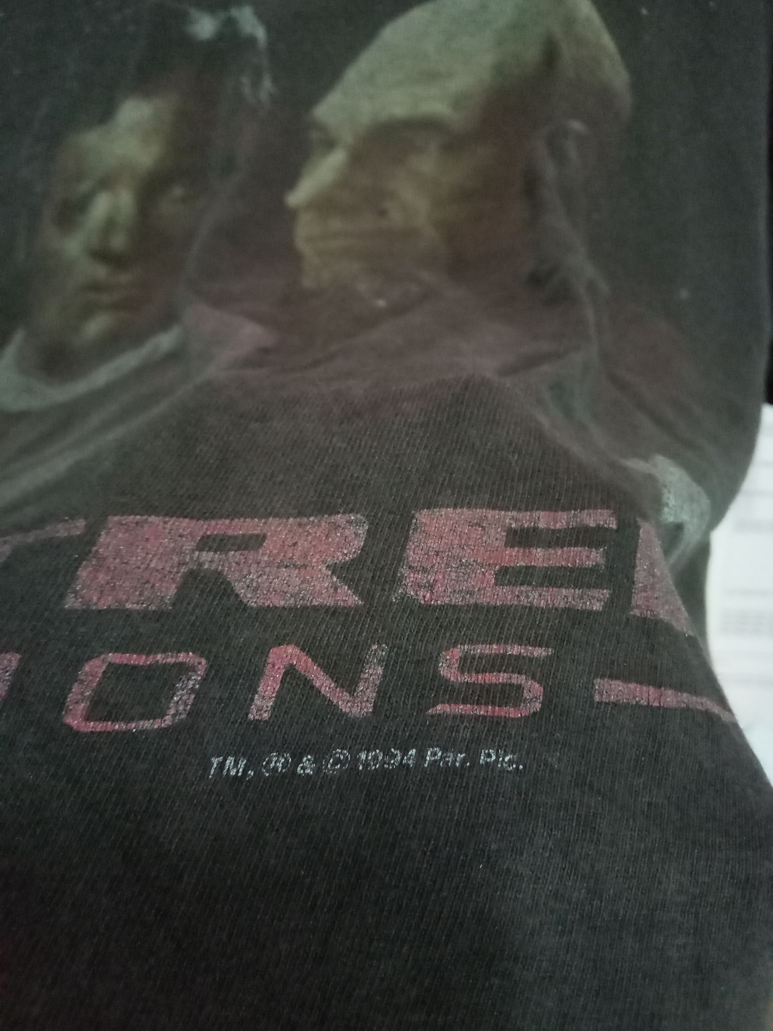 Vintage vintage 90s Star trek 1994 movie distressed movies fashion Size US L / EU 52-54 / 3 - 3 Thumbnail