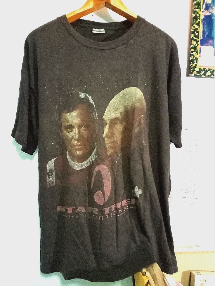 Vintage vintage 90s Star trek 1994 movie distressed movies fashion Size US L / EU 52-54 / 3 - 1 Thumbnail