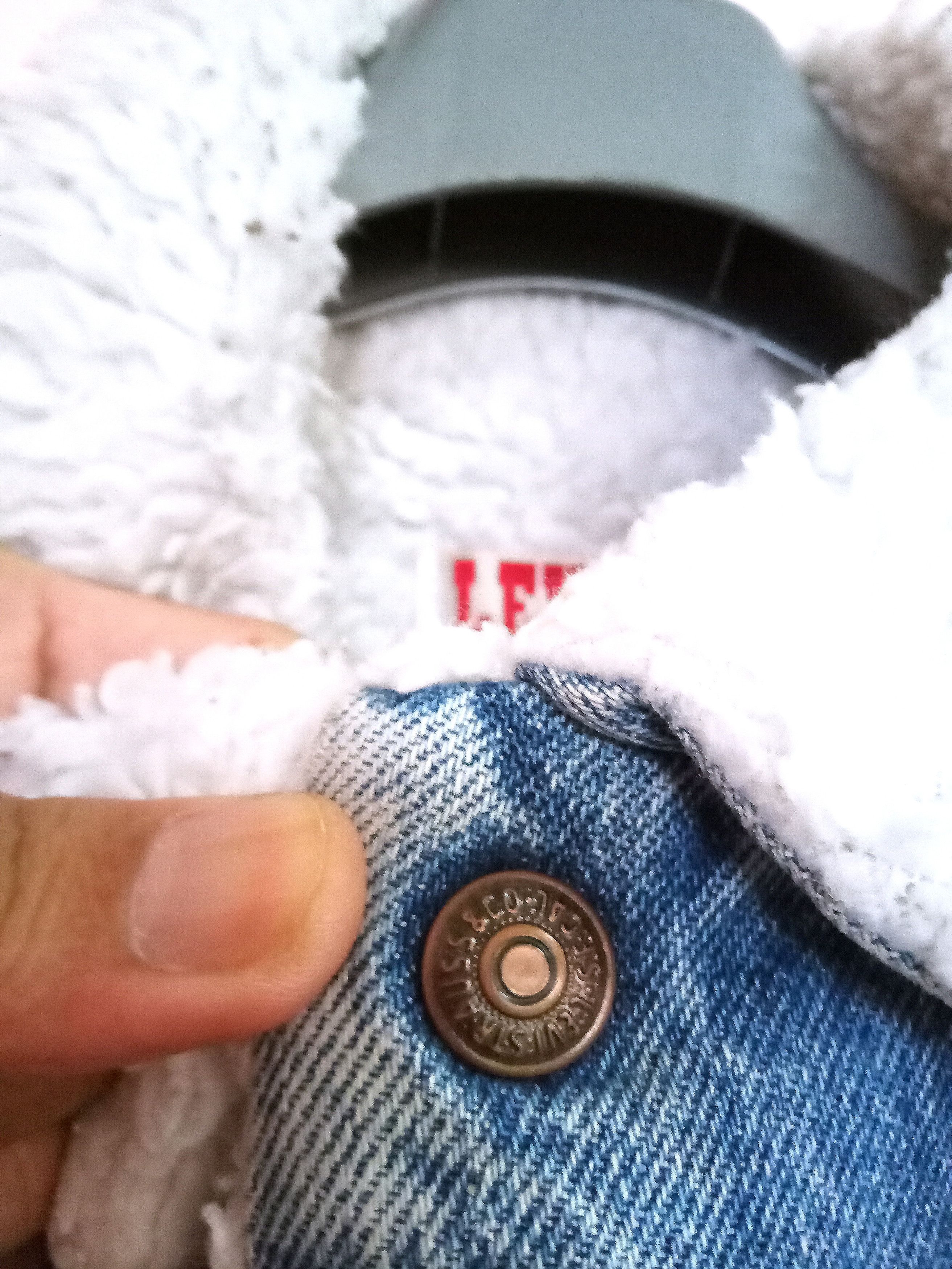 Levi's 90s Levi's San Francisco Sherpa Denim jacket Distressed Size US M / EU 48-50 / 2 - 3 Thumbnail