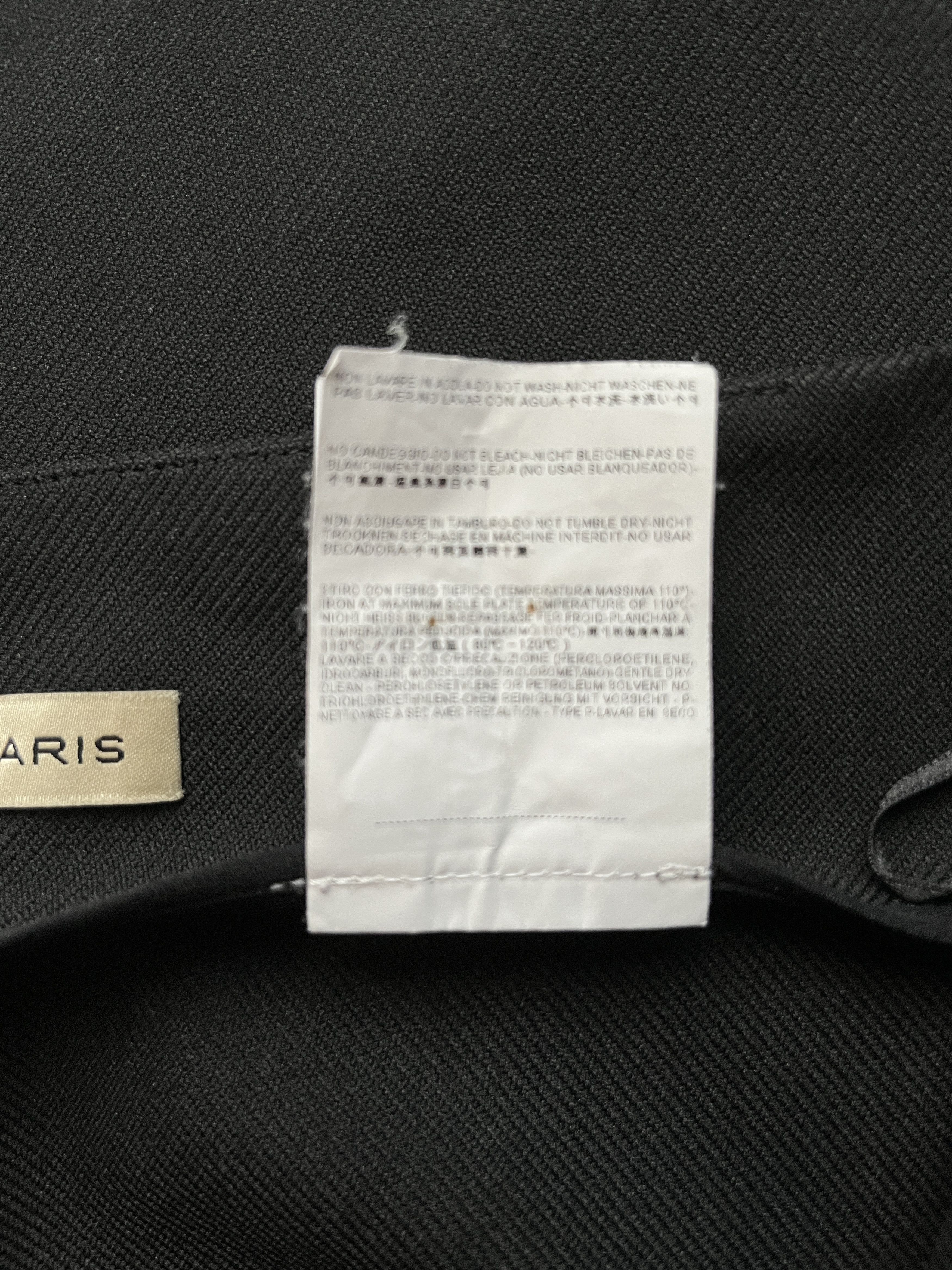 Balenciaga ⚡️QUICK SALE⚡️2009 Balenciaga Nicolas Ghesquière Black Skirt Size 28" / US 6 / IT 42 - 5 Thumbnail