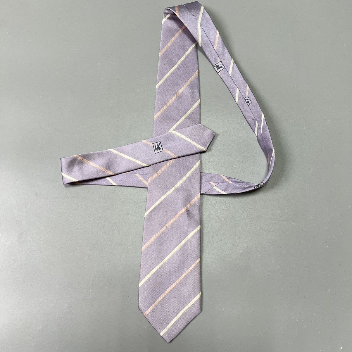 Burberry Burberry Vintage Tie silk italy Size ONE SIZE - 3 Thumbnail
