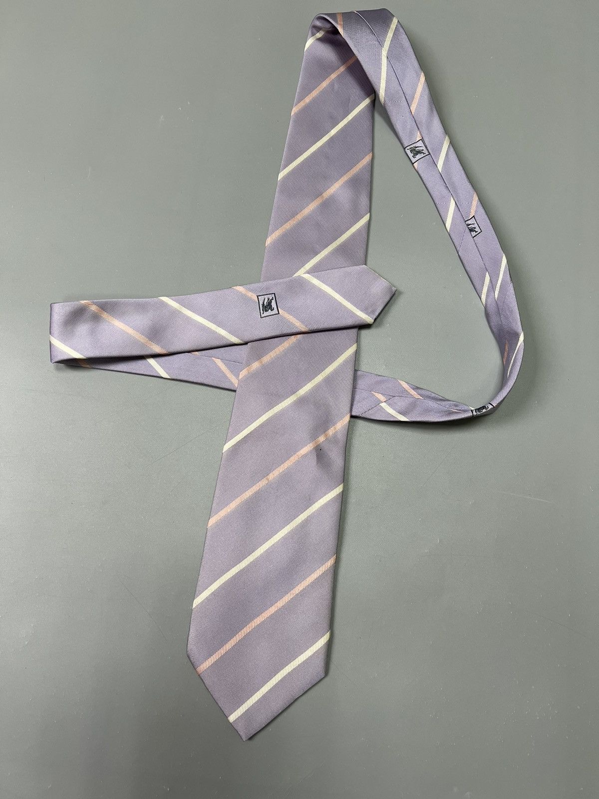 Burberry Burberry Vintage Tie silk italy Size ONE SIZE - 1 Thumbnail