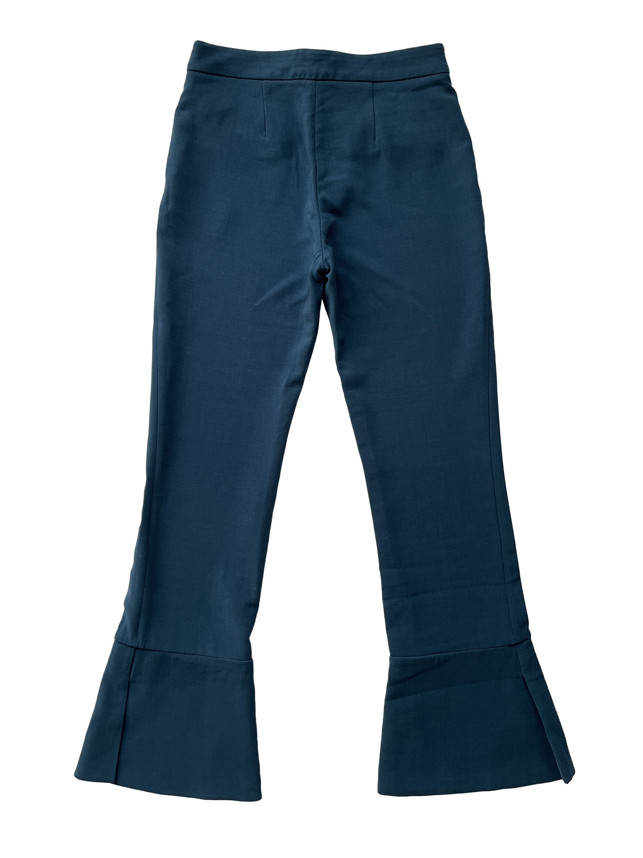 Fendi ⚡️QUICK SALE⚡️Fendi Teal Flared Pants Trousers Size 27" / US 4 / IT 40 - 2 Thumbnail