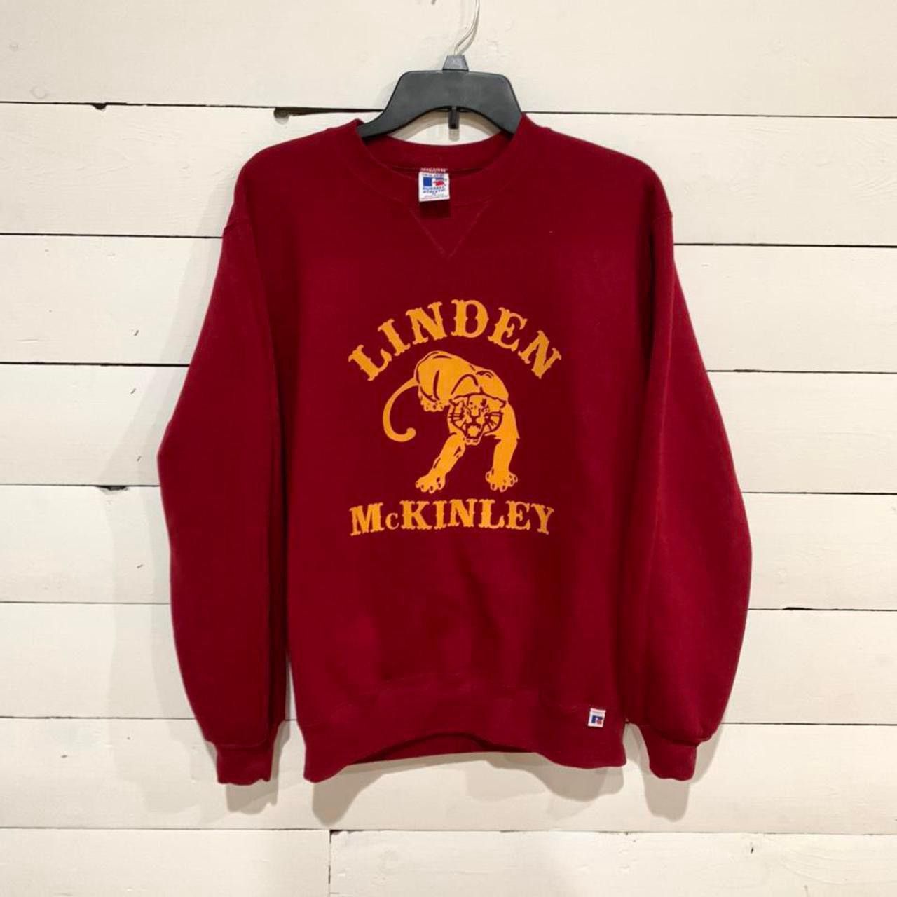 Russell Athletic × Vintage Vintage 90s Russell Athletic Sweatshirt Size US M / EU 48-50 / 2 - 2 Thumbnail