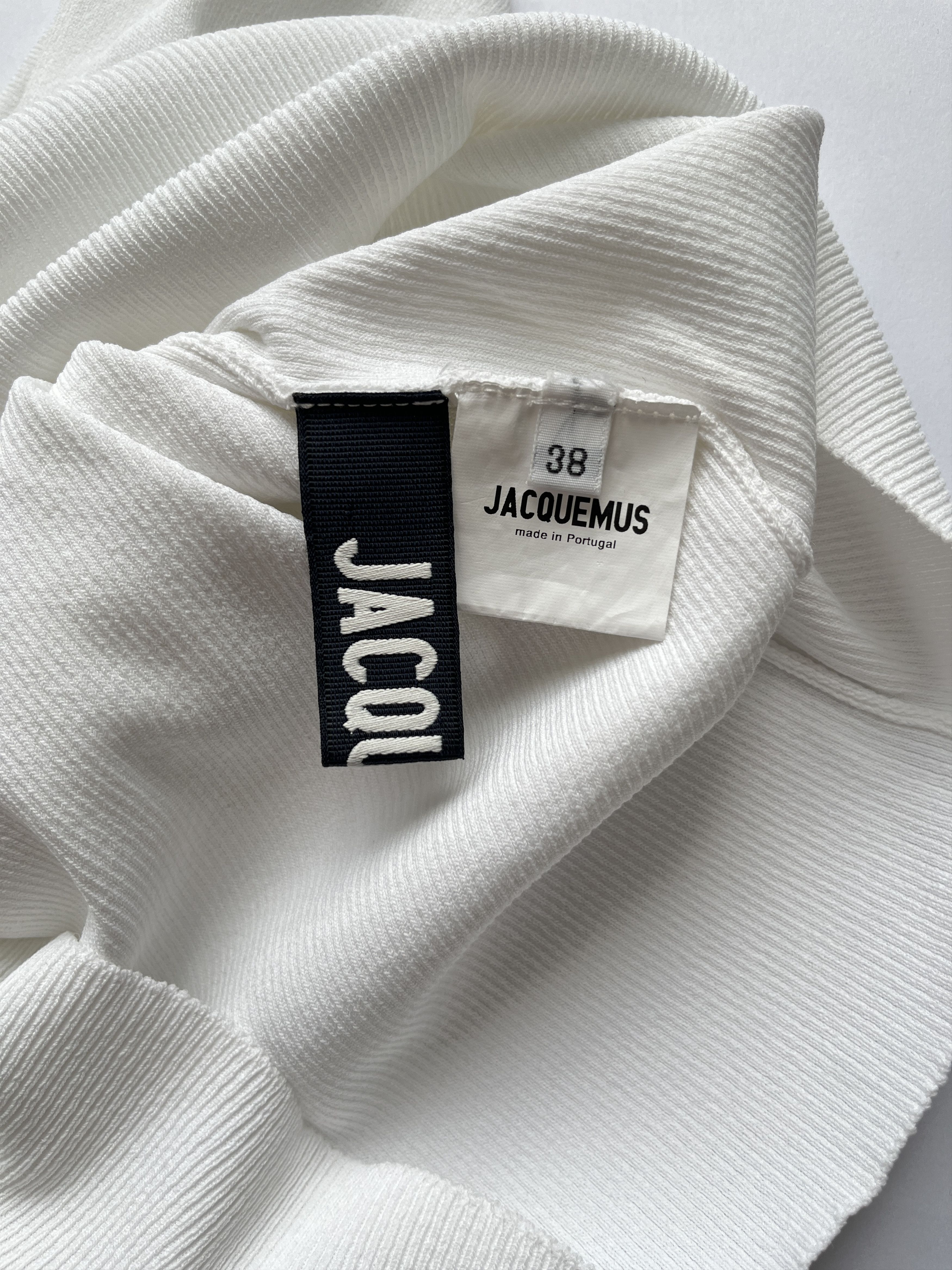Jacquemus ⚡️QUICK SALE⚡️Jacquemus White Halterneck Top Size S / US 4 / IT 40 - 3 Thumbnail