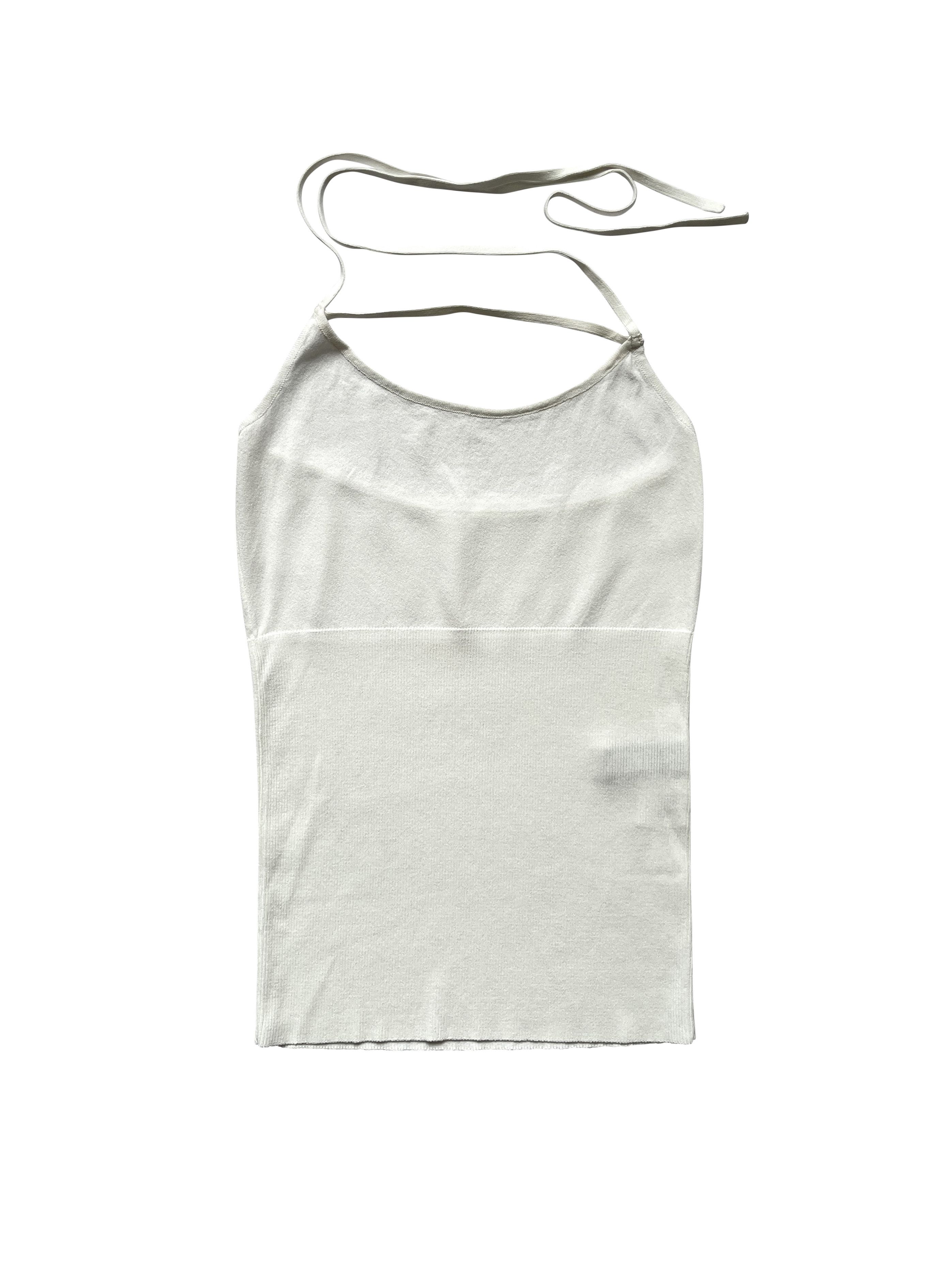 Jacquemus ⚡️QUICK SALE⚡️Jacquemus White Halterneck Top Size S / US 4 / IT 40 - 1 Thumbnail
