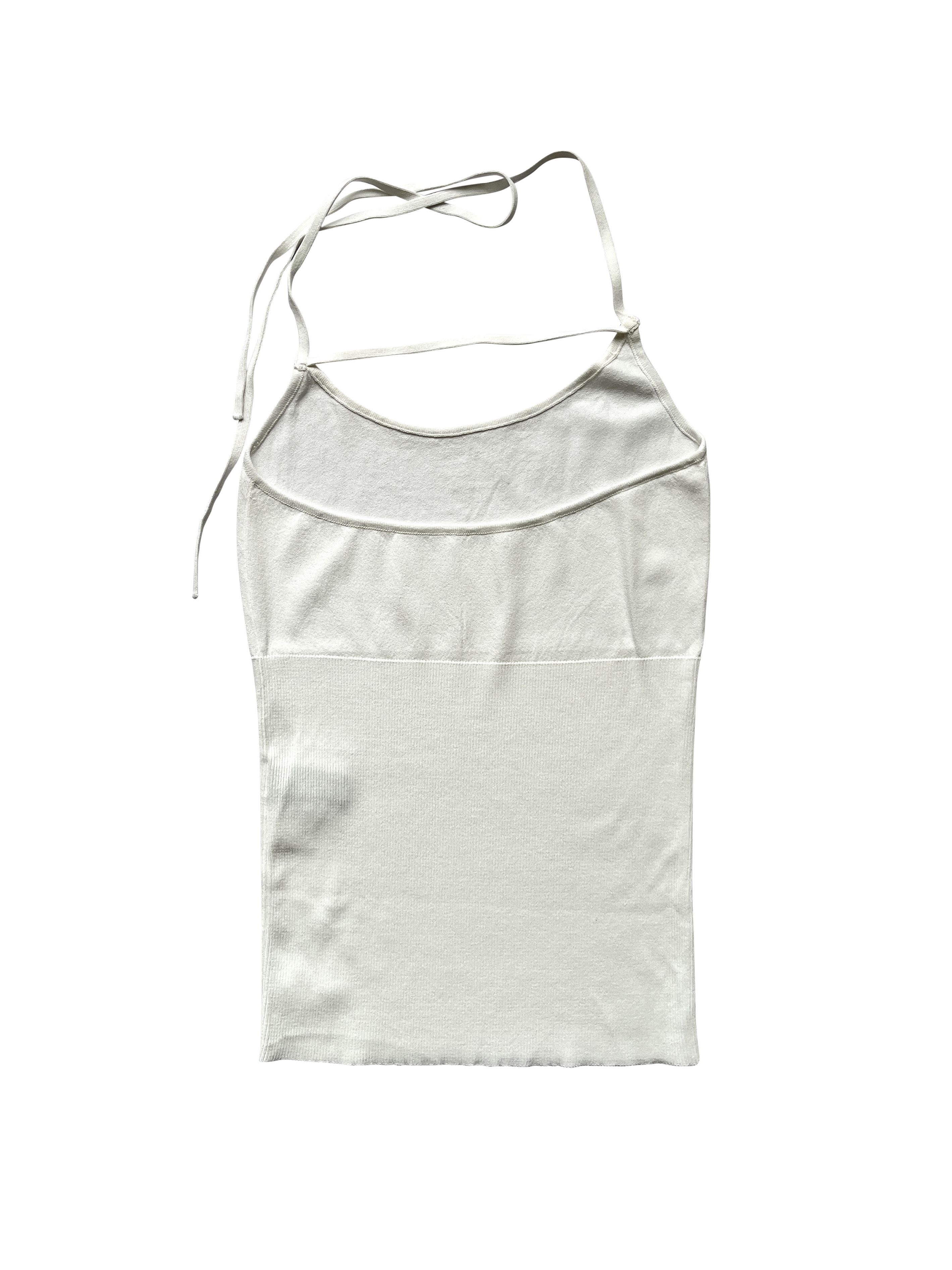 Jacquemus ⚡️QUICK SALE⚡️Jacquemus White Halterneck Top Size S / US 4 / IT 40 - 2 Thumbnail