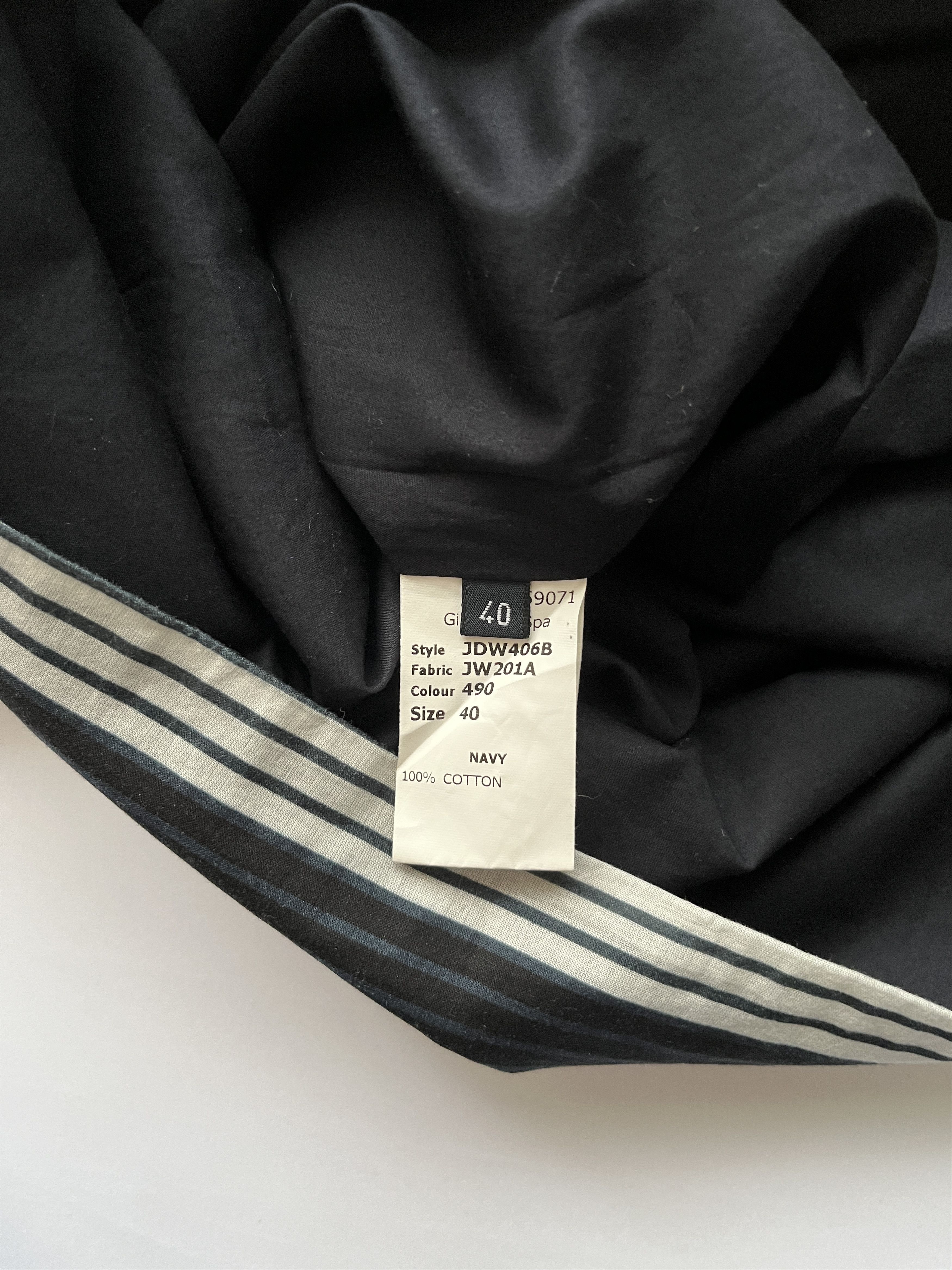 Jil Sander ⚡️QUICK SALE⚡️Jil Sander Navy Geometric Pattern Dress Size M / US 6-8 / IT 42-44 - 4 Thumbnail