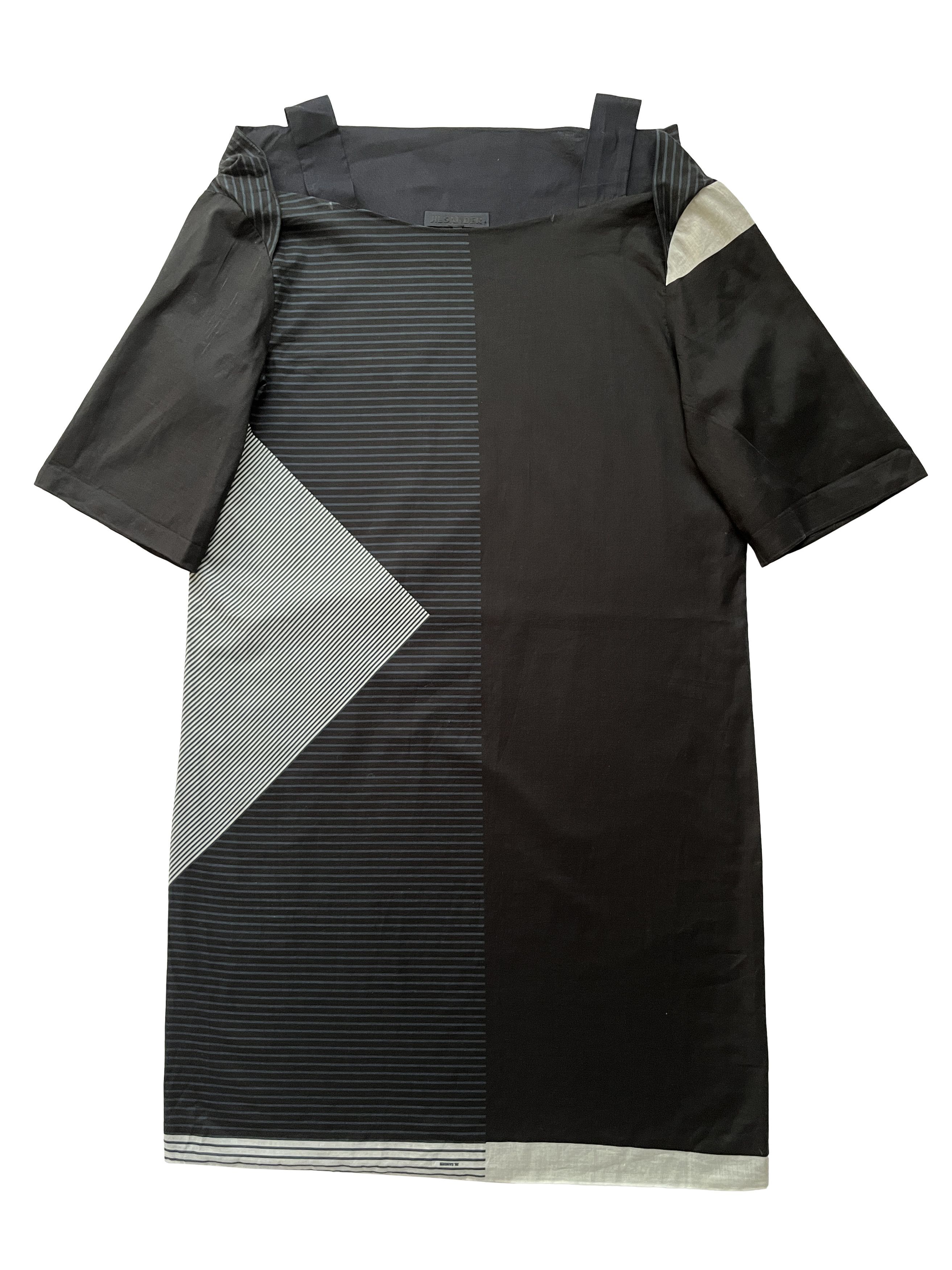 Jil Sander ⚡️QUICK SALE⚡️Jil Sander Navy Geometric Pattern Dress Size M / US 6-8 / IT 42-44 - 1 Thumbnail