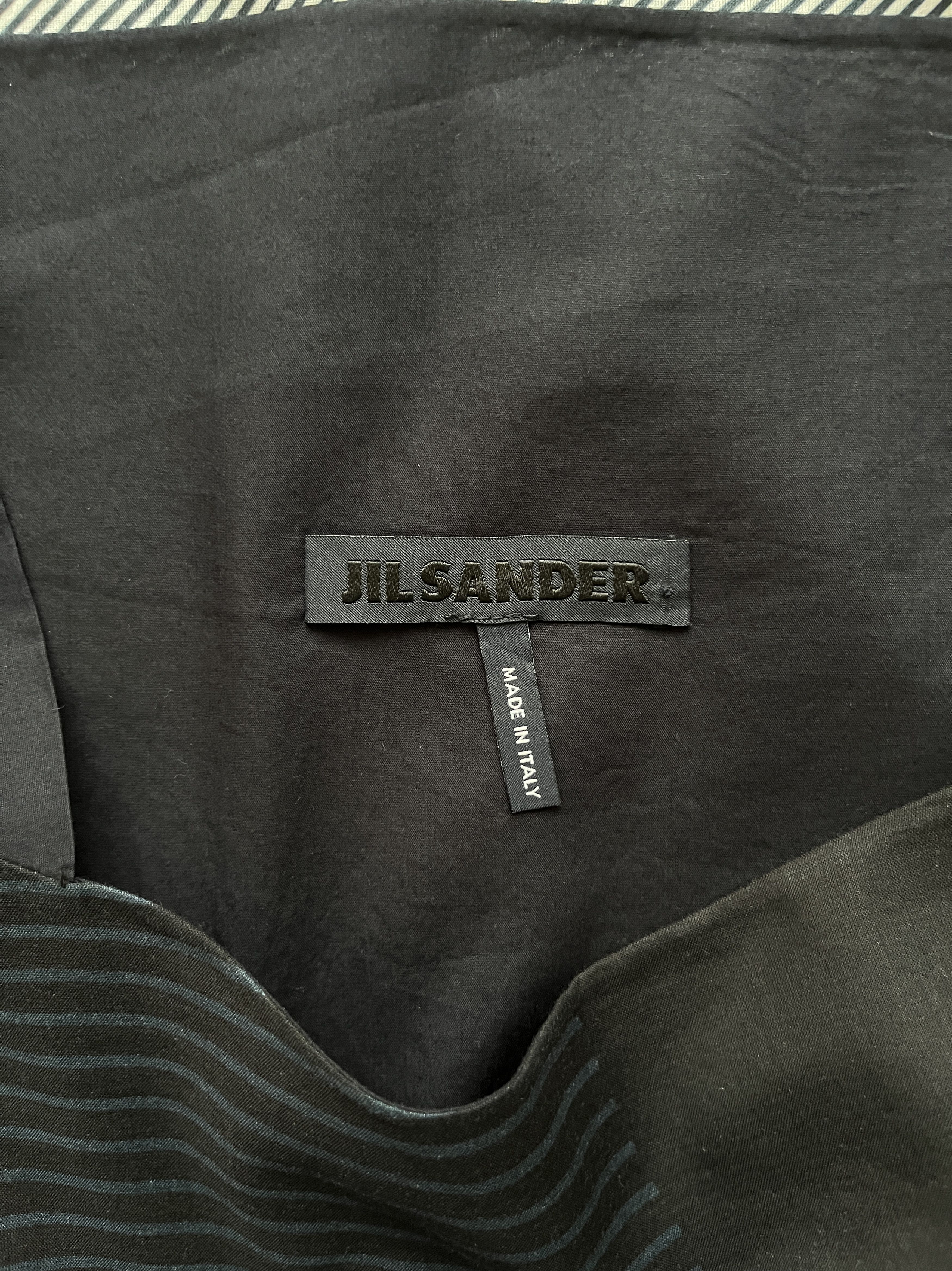Jil Sander ⚡️QUICK SALE⚡️Jil Sander Navy Geometric Pattern Dress Size M / US 6-8 / IT 42-44 - 3 Thumbnail