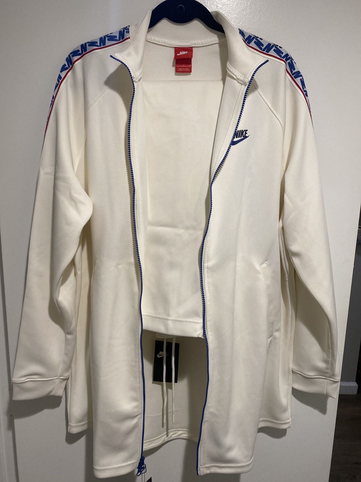 Nike × Off-White Track Suit 003 OFF-WHITE x Nike 003 Tracksuit Set Black Men's - FW22 - US