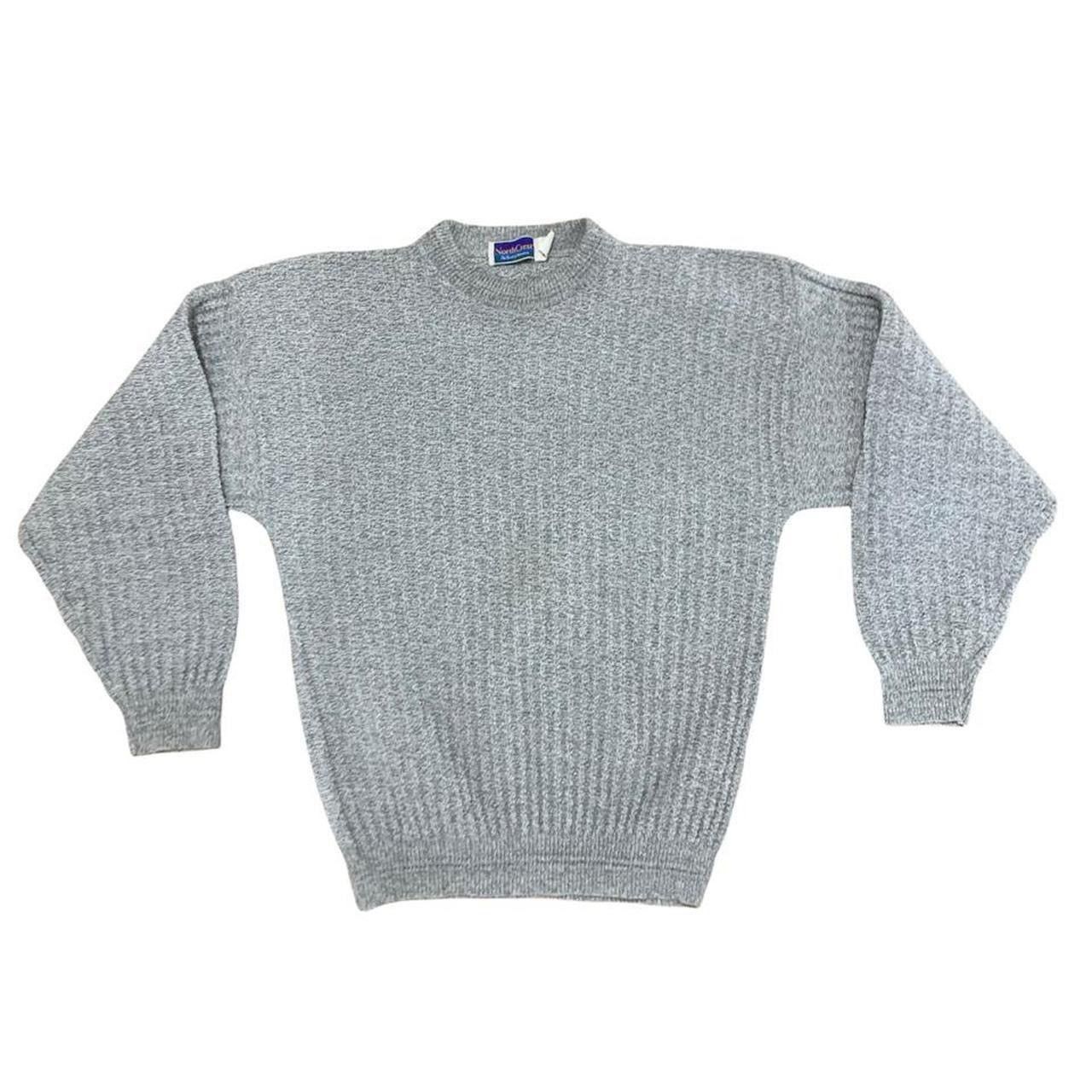 Vintage Vintage 90s Grey Sweater Size US M / EU 48-50 / 2 - 2 Thumbnail