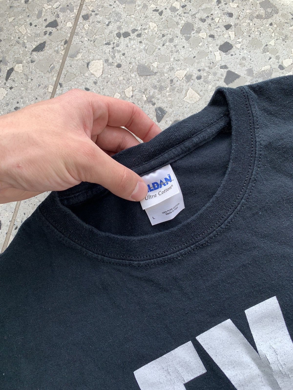 Band Tees × Vintage Vintage Y2K Humor Art Sex Drugs StatusQuo Tee Size US L / EU 52-54 / 3 - 4 Thumbnail
