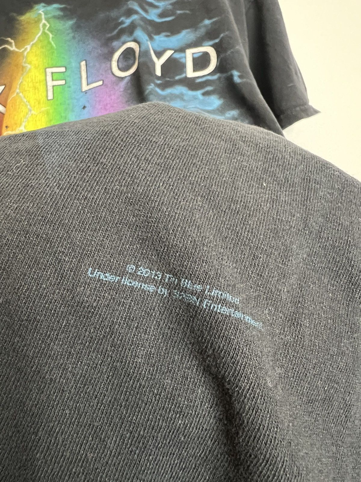 Band Tees 00s Pink Floyd Liquid Blue 2013 Y2K Tour Rock Band Tee Size US M / EU 48-50 / 2 - 4 Thumbnail