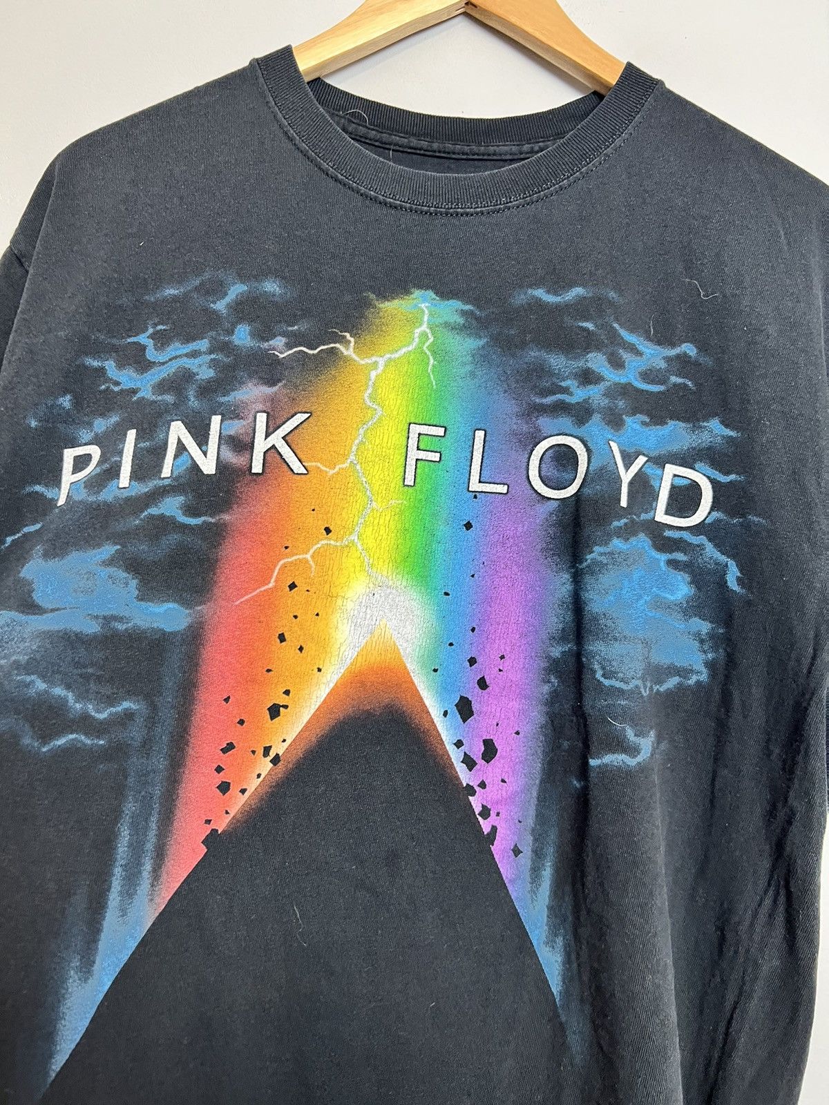 Band Tees 00s Pink Floyd Liquid Blue 2013 Y2K Tour Rock Band Tee Size US M / EU 48-50 / 2 - 2 Thumbnail