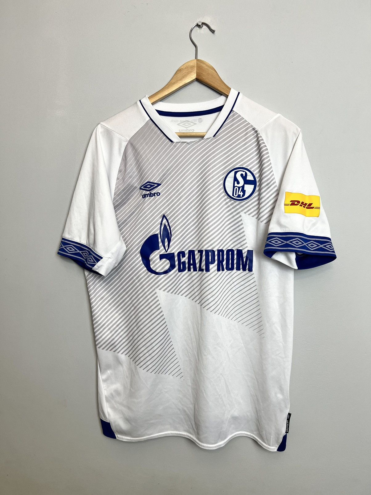 Umbro Rare Vintage 00s Schalke 04 Umbro y2k Football Soccer Jersey Size US L / EU 52-54 / 3 - 1 Thumbnail