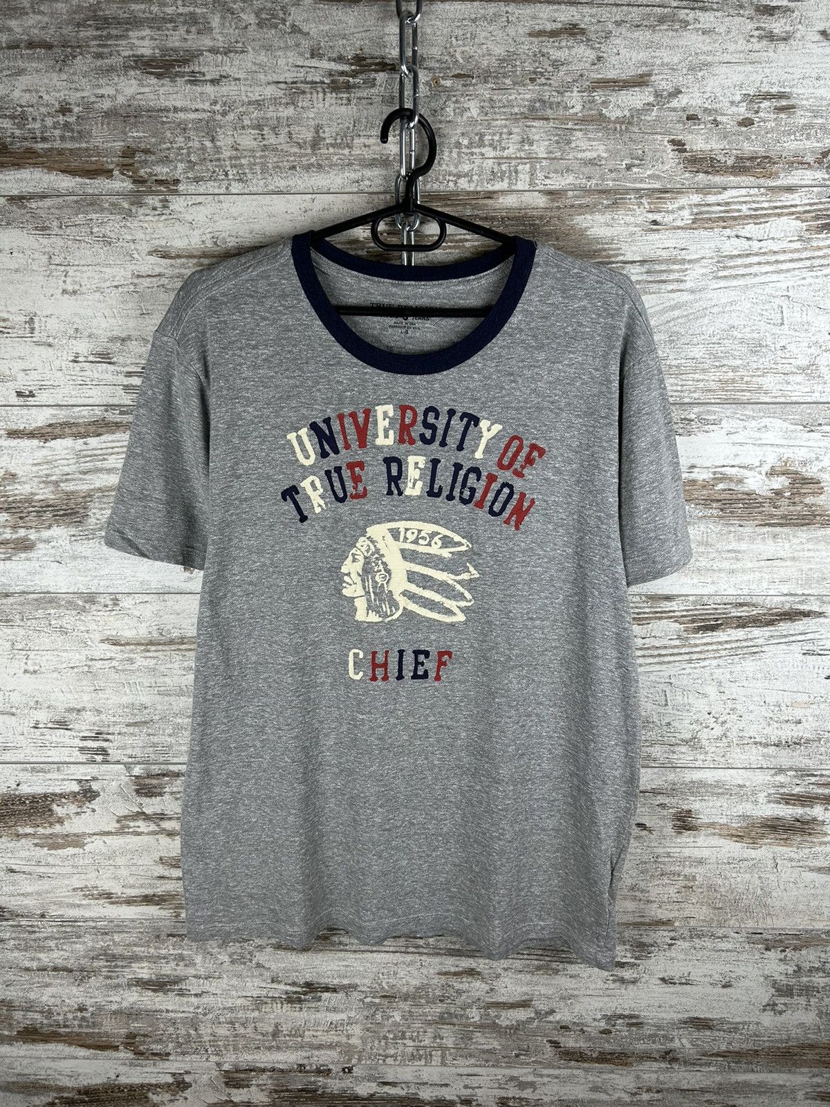 Other Mens Vintage True Religion Chief T Shirt y2k streetwear tee Size US L / EU 52-54 / 3 - 2 Thumbnail