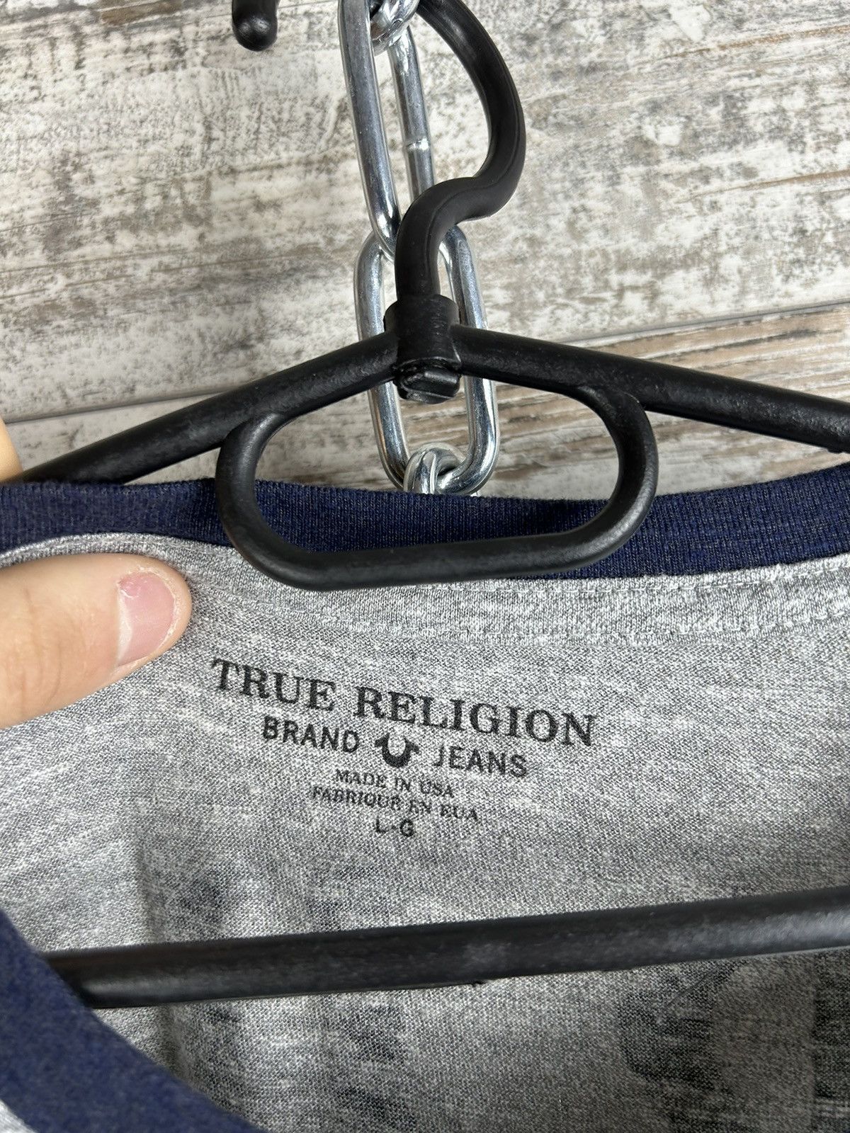 Other Mens Vintage True Religion Chief T Shirt y2k streetwear tee Size US L / EU 52-54 / 3 - 5 Thumbnail