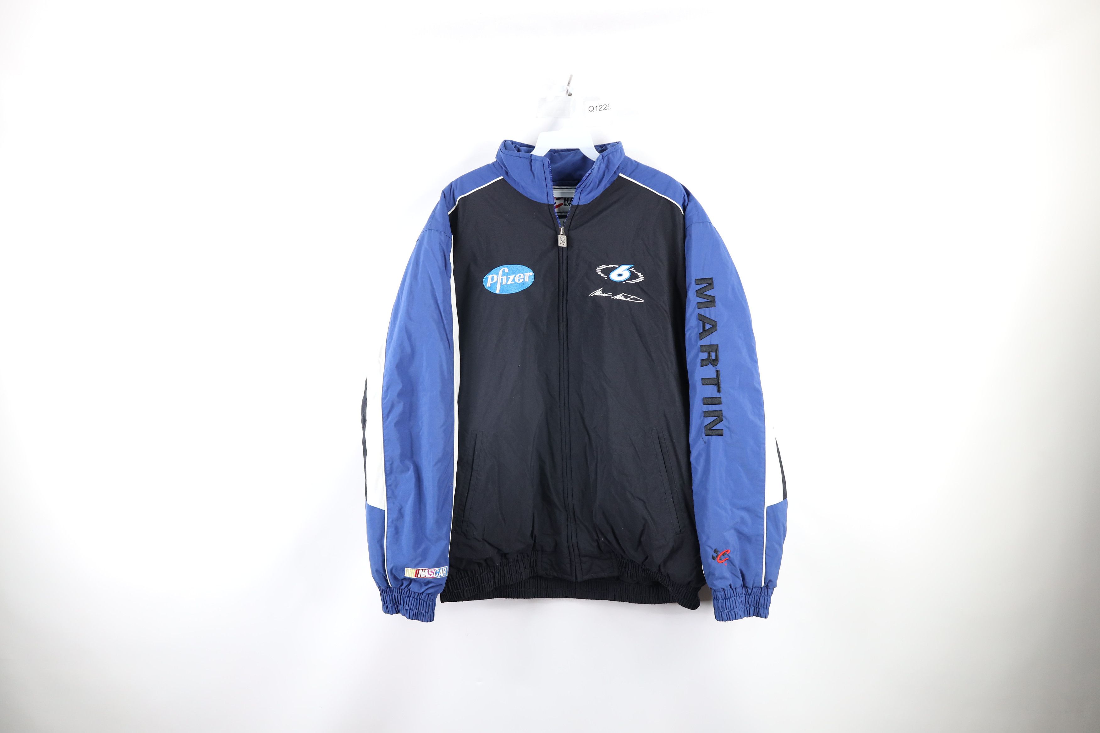 Vintage Vintage 90s NASCAR Pfizer Viagara Mark Martin Puffer Jacket ...